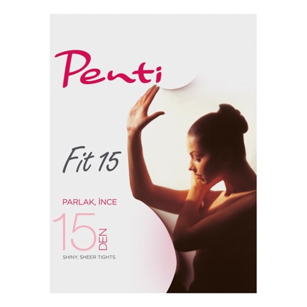 Penti Fit 15 Parlak Külotlu Çorap - 57 Ten (Beden 2)