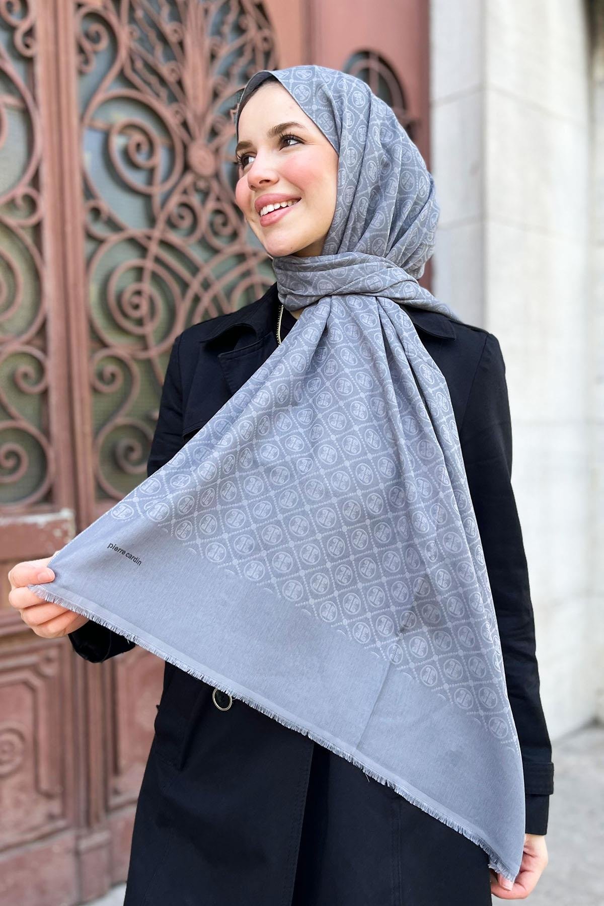 Pierre Cardin Elegans Monogram Şal - 1090700-971 - Renk