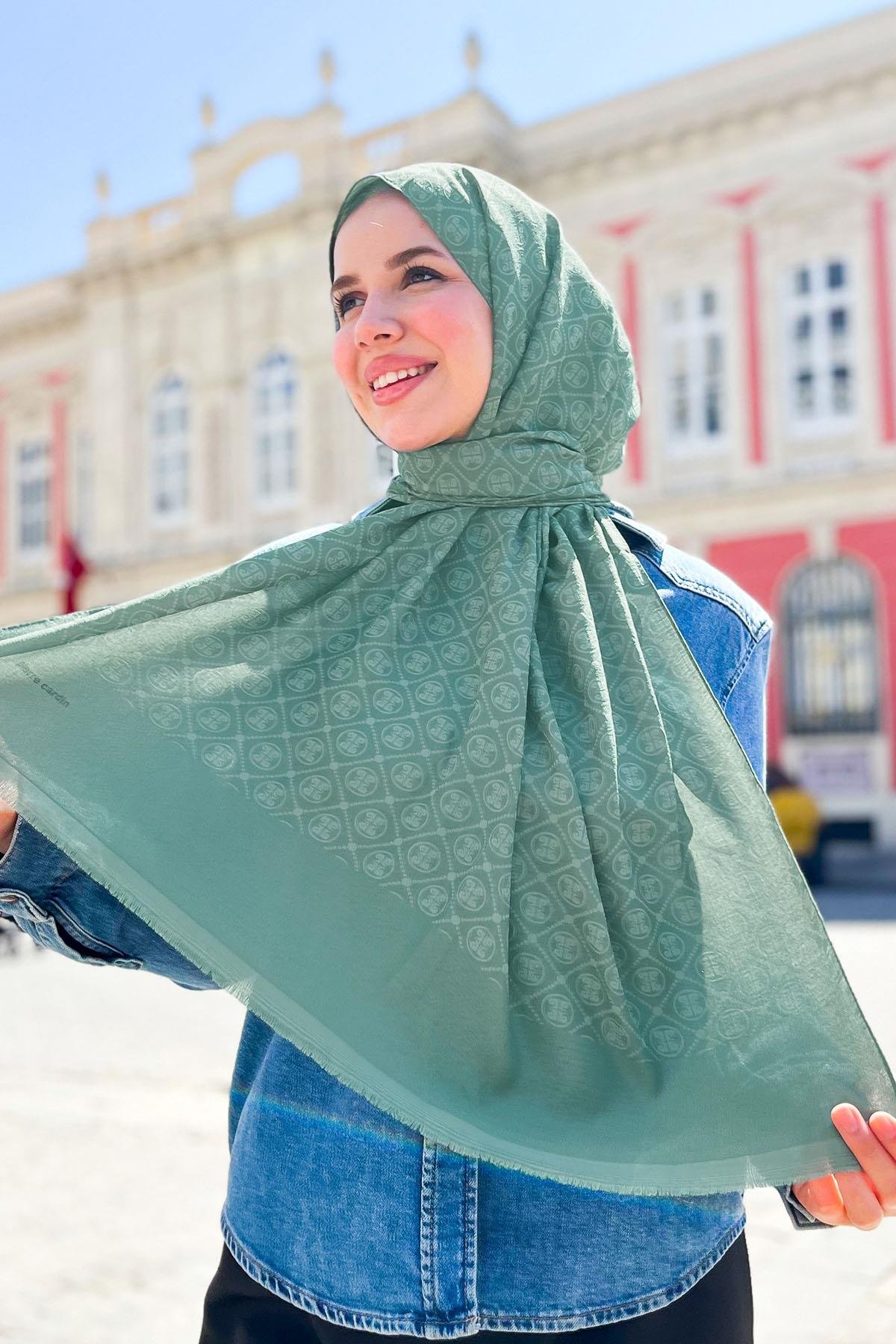 Pierre Cardin Elegans Monogram Şal - 1090700-951 - Renk