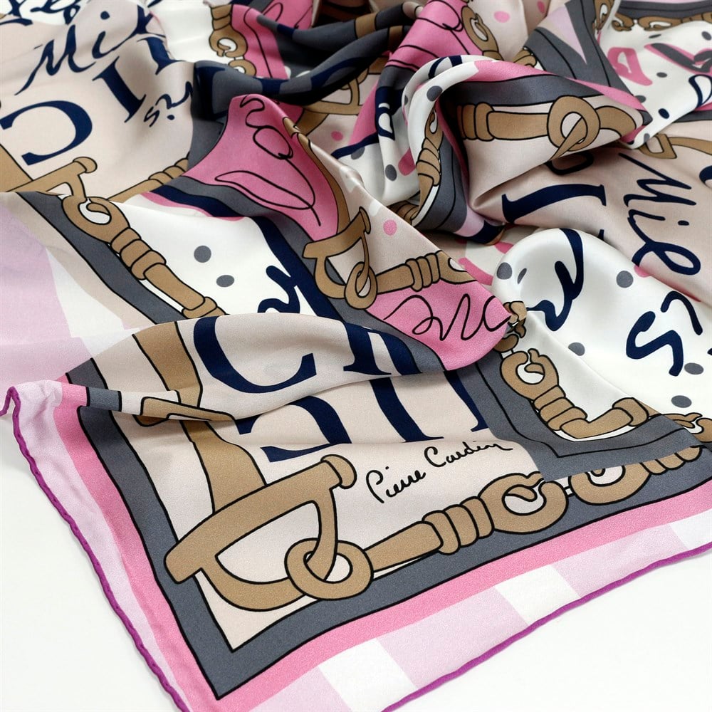 Pierre Cardin İpek Eşarp - 2019 İlkbahar-Yaz  - 7850230-391 - Sura