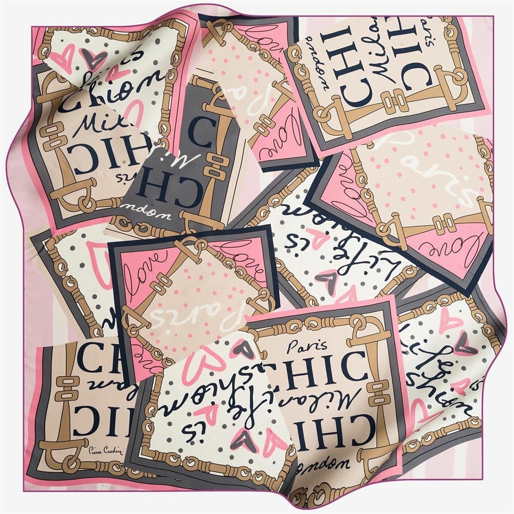 Pierre Cardin İpek Eşarp - 2019 İlkbahar-Yaz  - 7850230-391 - Sura