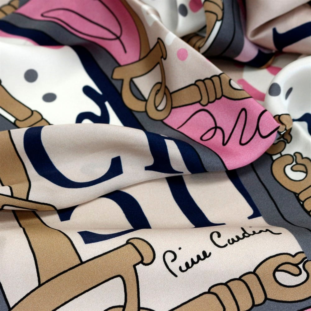 Pierre Cardin İpek Eşarp - 2019 İlkbahar-Yaz  - 7850230-391 - Sura