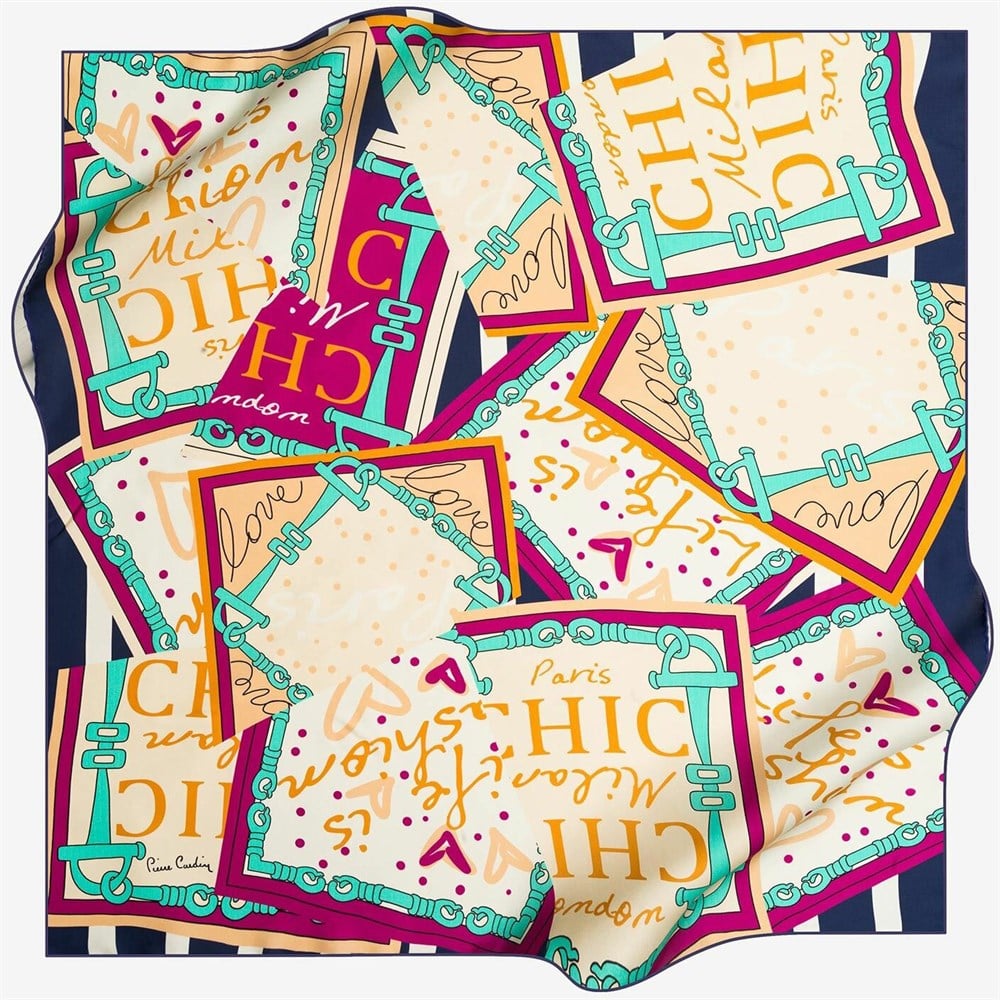 Pierre Cardin İpek Eşarp - 2019 İlkbahar-Yaz  - 7850230-322 - Sura