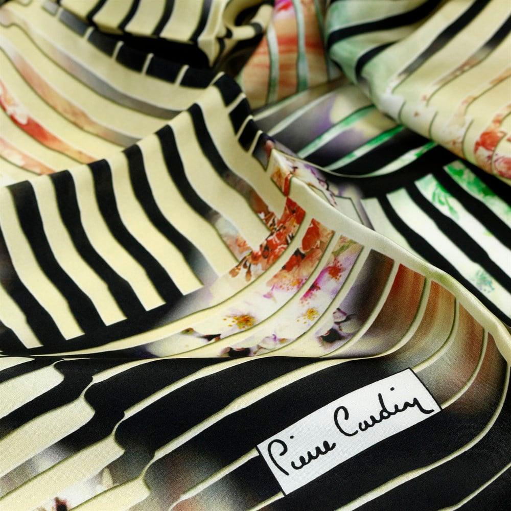 Pierre Cardin İpek Eşarp - 2019 İlkbahar-Yaz  - 7839438-911 - Tivil