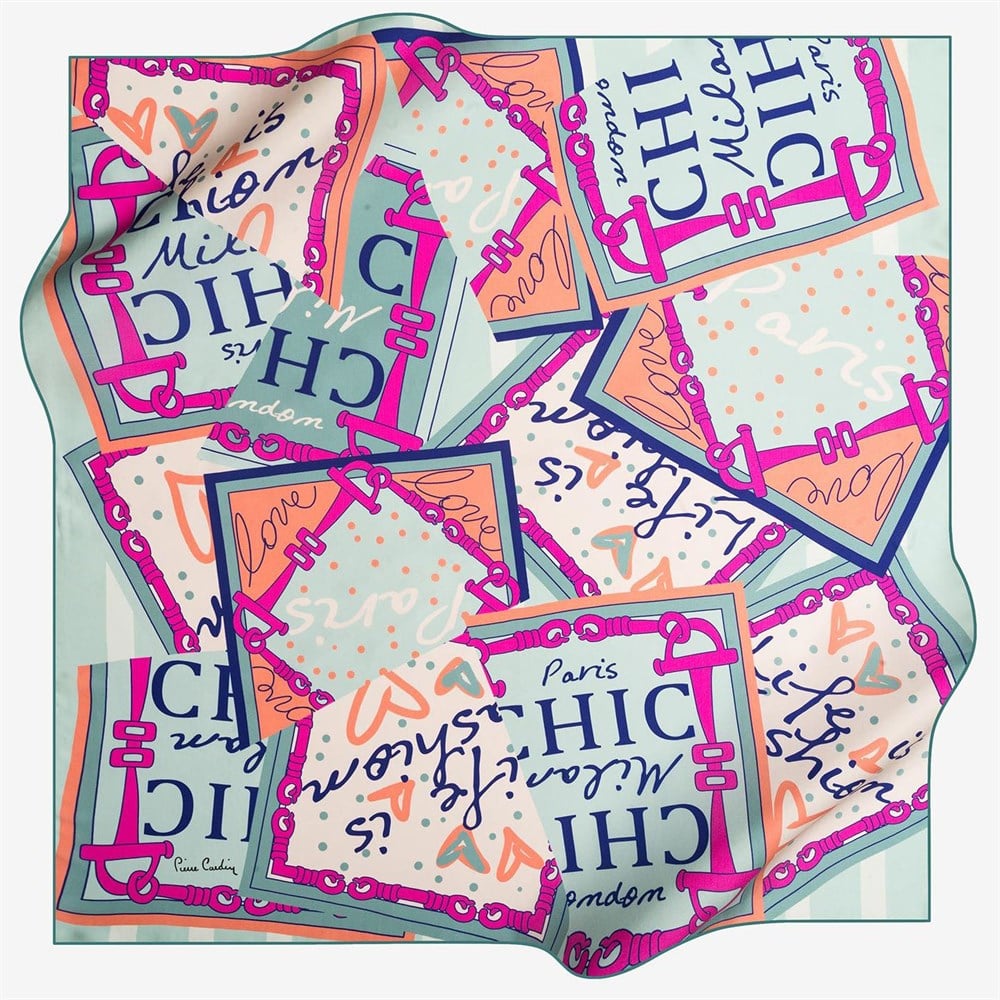 Pierre Cardin İpek Eşarp - 2019 İlkbahar-Yaz - 7850230-352 - Sura