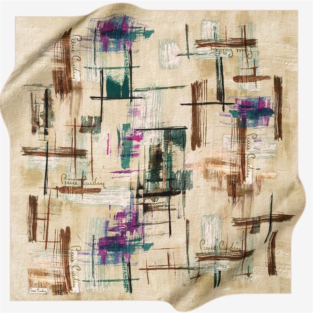 Pierre Cardin İpek Eşarp - 2020 İlkbahar-Yaz - 8102438-951 - Tivil