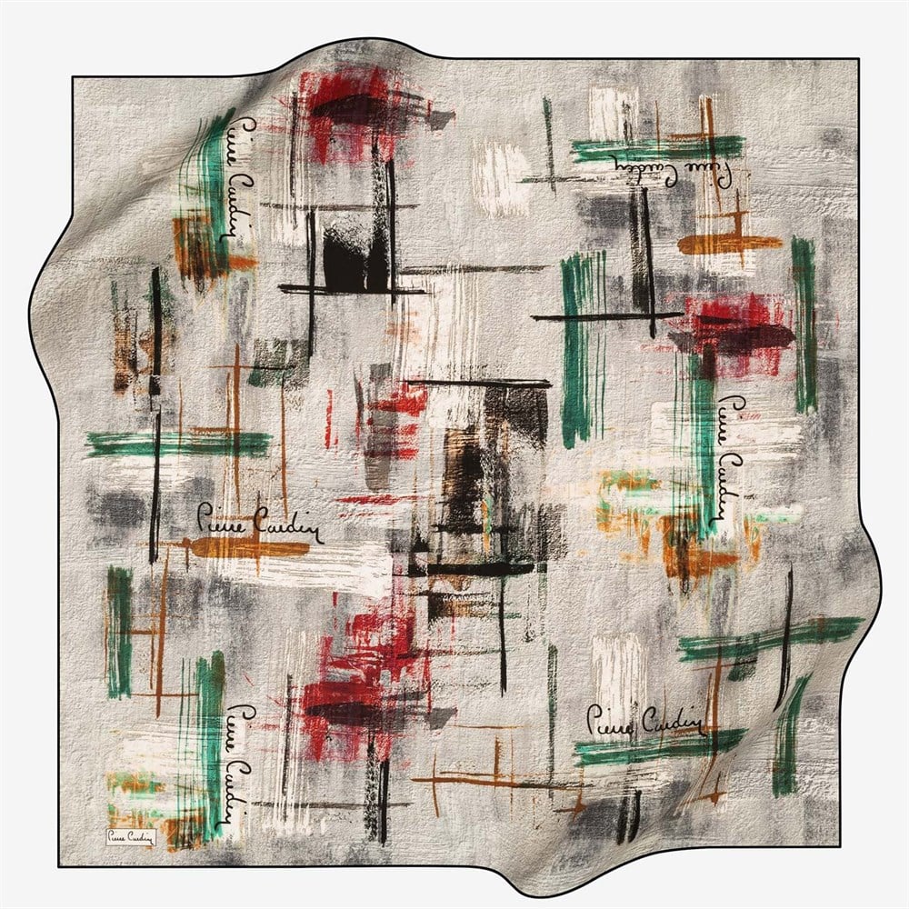 Pierre Cardin İpek Eşarp - 2020 İlkbahar-Yaz - 8102438-911 - Tivil