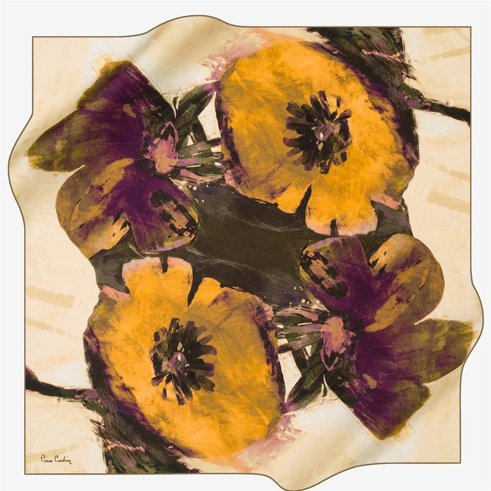 Pierre Cardin İpek Eşarp - 2020 İlkbahar-Yaz - 7956438-951 - Tivil