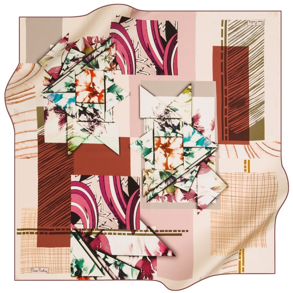 Pierre Cardin İpek Eşarp - 2020 İlkbahar-Yaz - 8078438-991 - Tivil