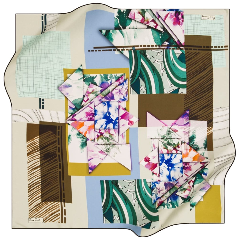 Pierre Cardin İpek Eşarp - 2020 İlkbahar-Yaz - 8078438-951 - Tivil