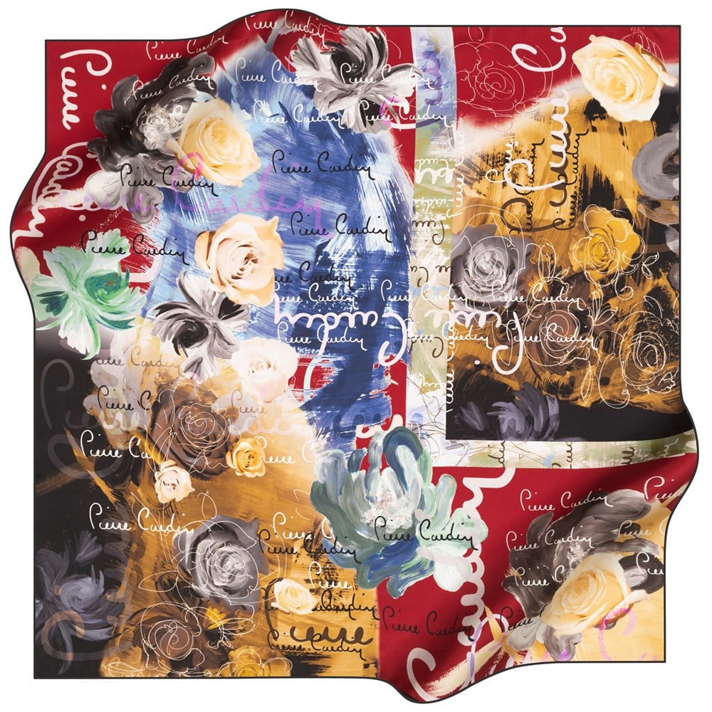 Pierre Cardin Silk Scarf - 2021 Spring-Summer - 8284438-911 - Twill