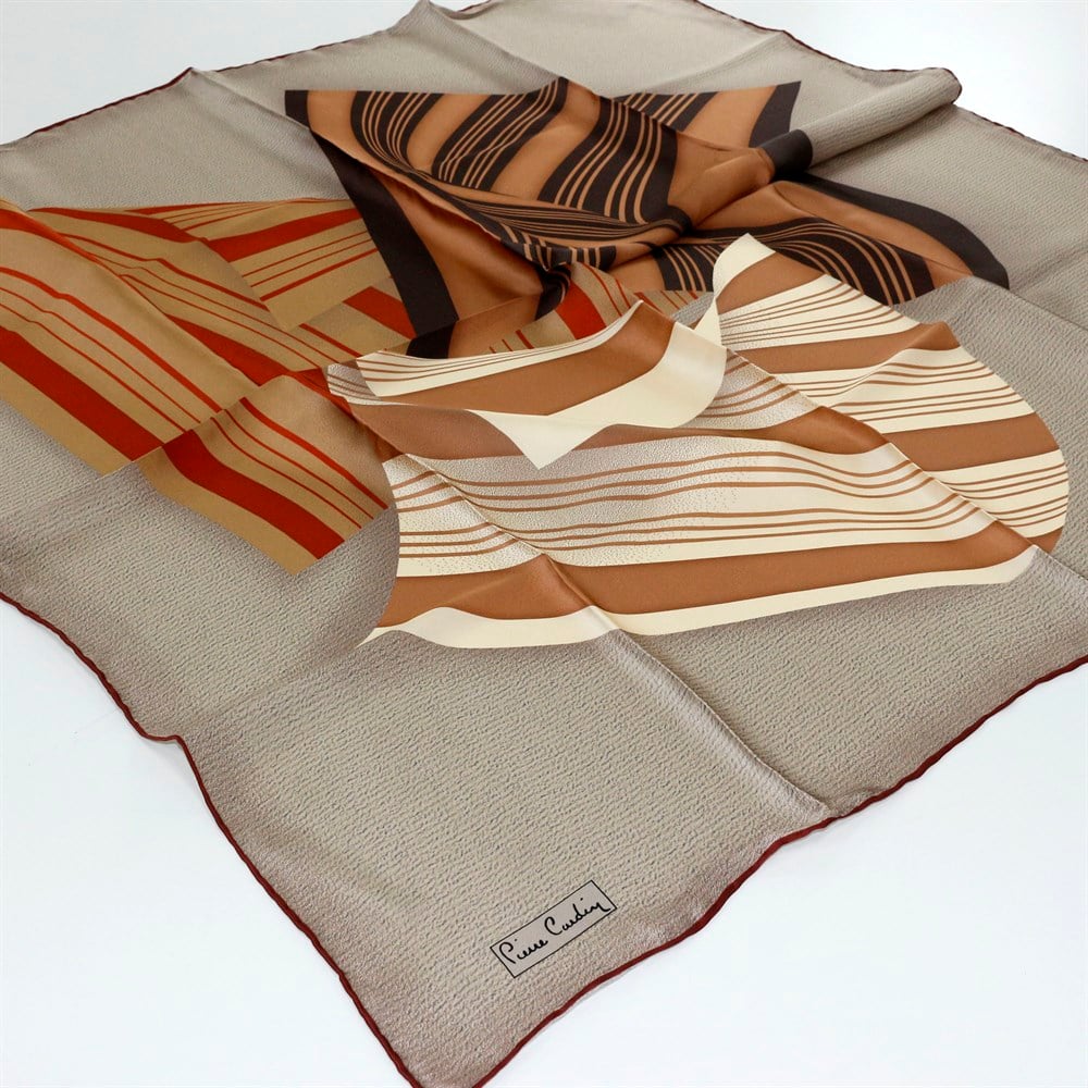 Pierre Cardin İpek Eşarp - 2021 İlkbahar-Yaz - 8262438-942 - Tivil