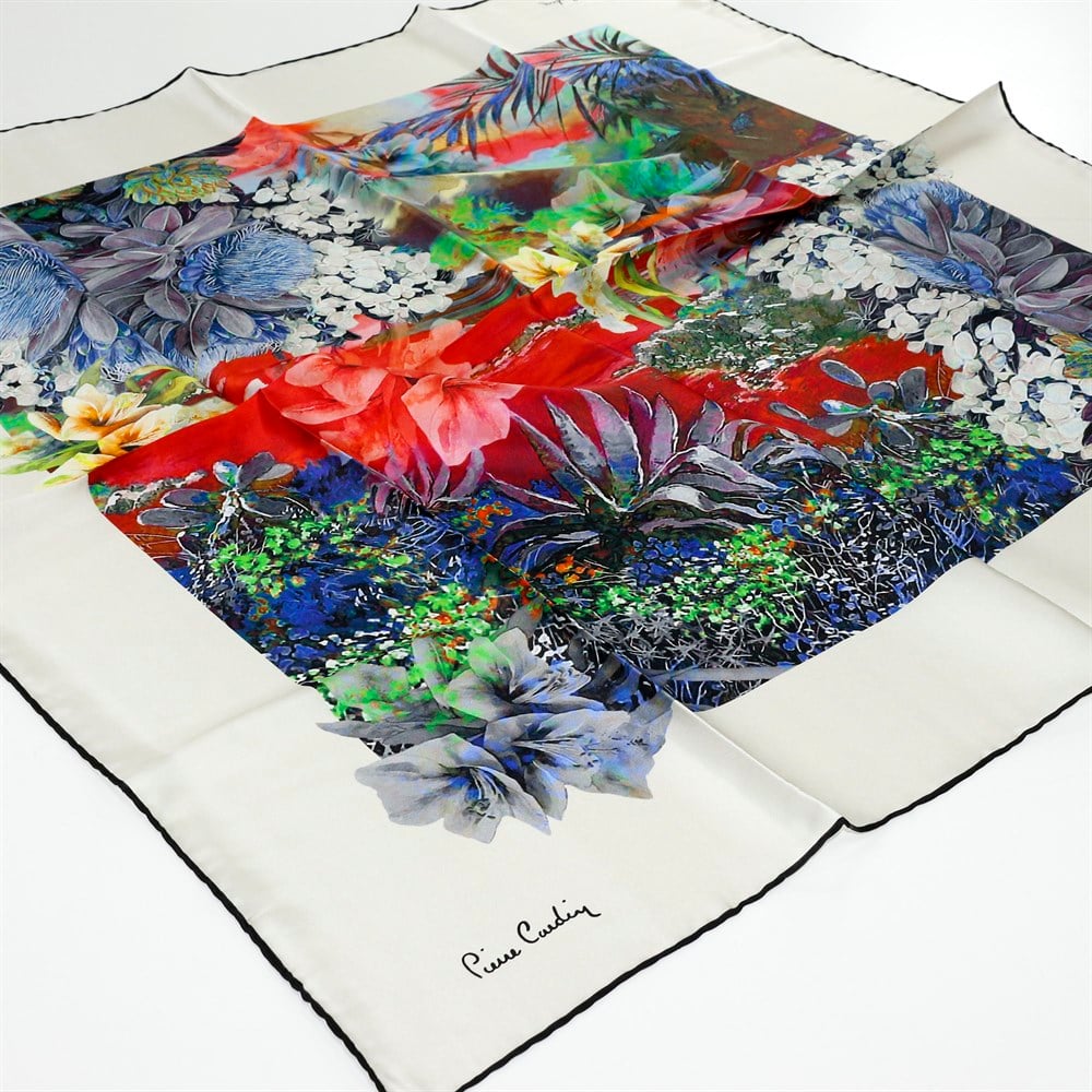 Pierre Cardin İpek Eşarp - 2021 İlkbahar-Yaz - 8279438-911 - Tivil