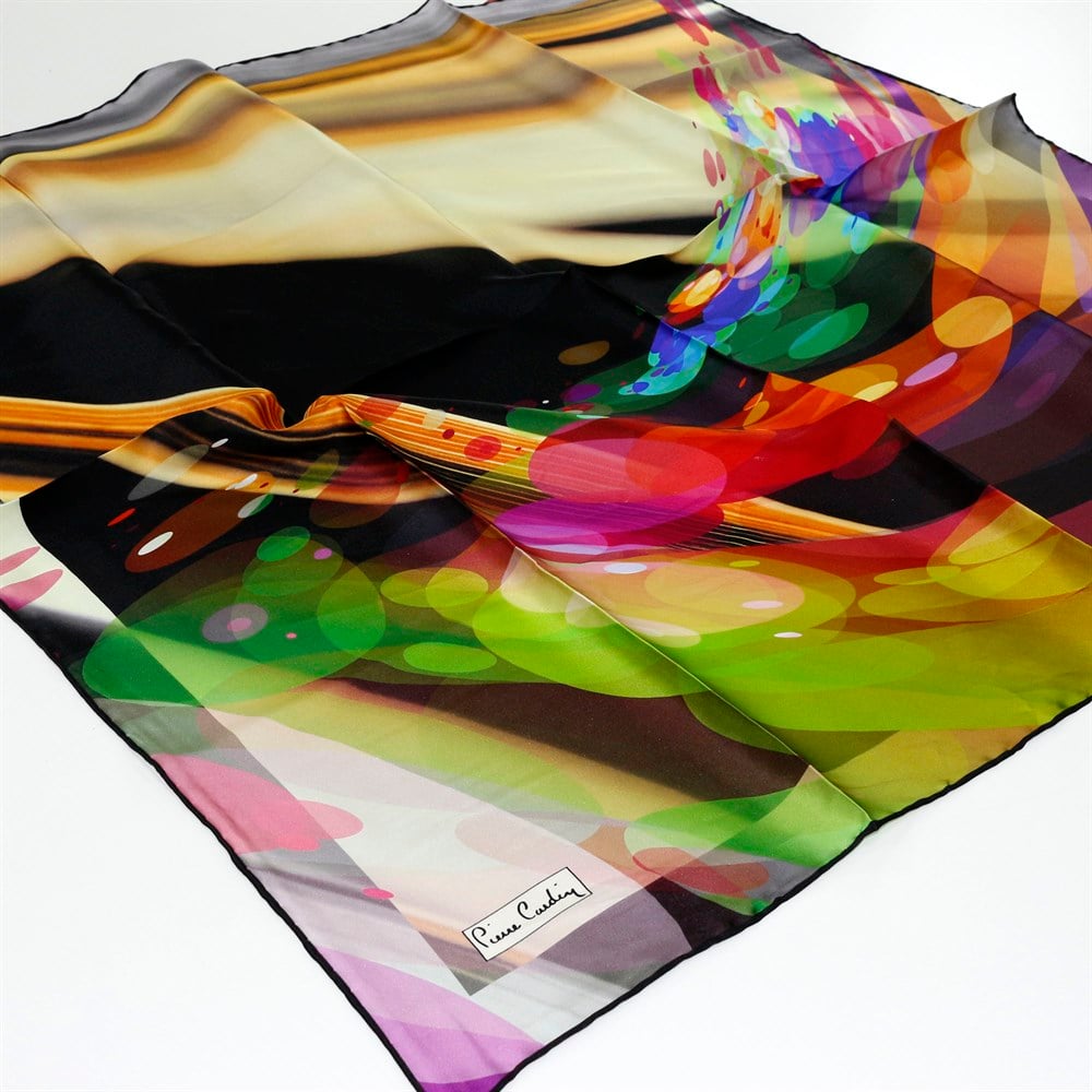 Pierre Cardin İpek Eşarp - 2021 İlkbahar-Yaz - 8232438-911 - Tivil