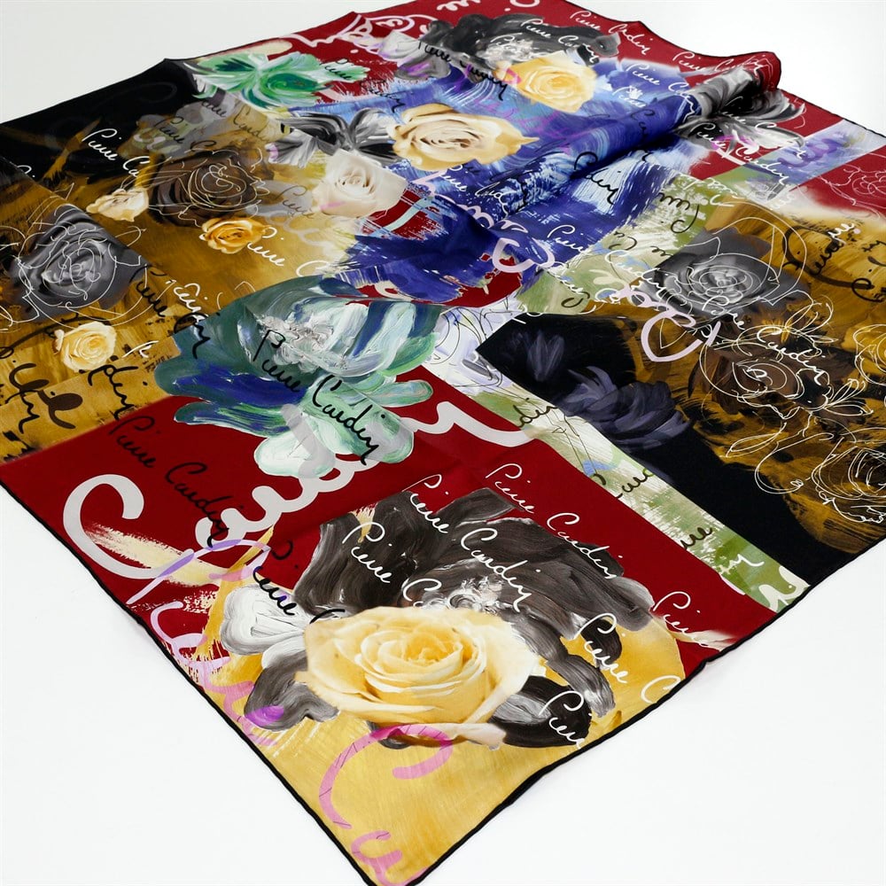 Pierre Cardin İpek Eşarp - 2021 İlkbahar-Yaz - 8284438-911 - Tivil