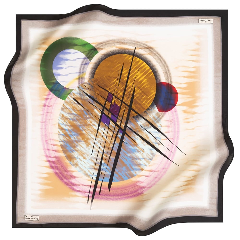 Pierre Cardin Silk Scarf - 2021 Spring-Summer - 8260438-915 - Twill