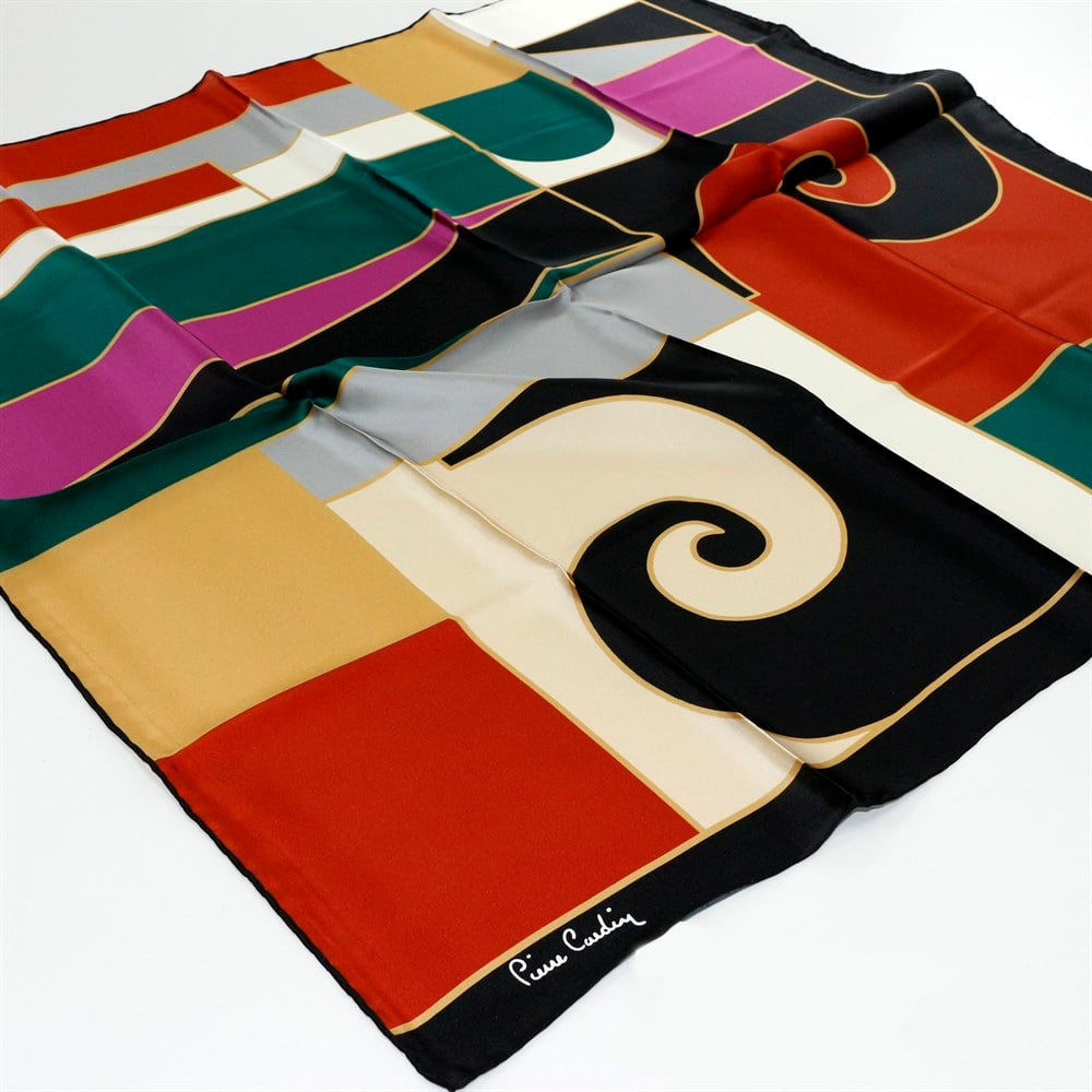Pierre Cardin İpek Eşarp - 2021 İlkbahar-Yaz - 8246438-912 - Tivil