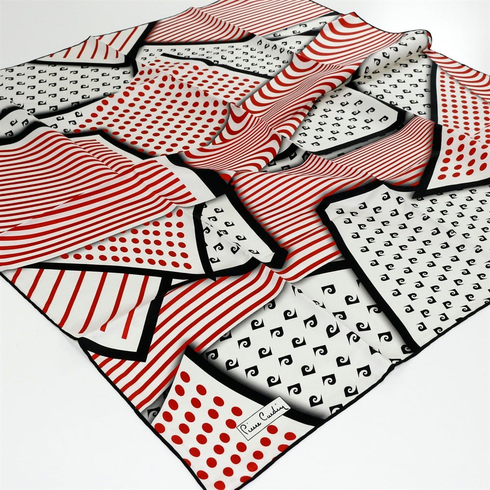 Pierre Cardin İpek Eşarp - 2021 İlkbahar-Yaz - 8300438-912 - Tivil