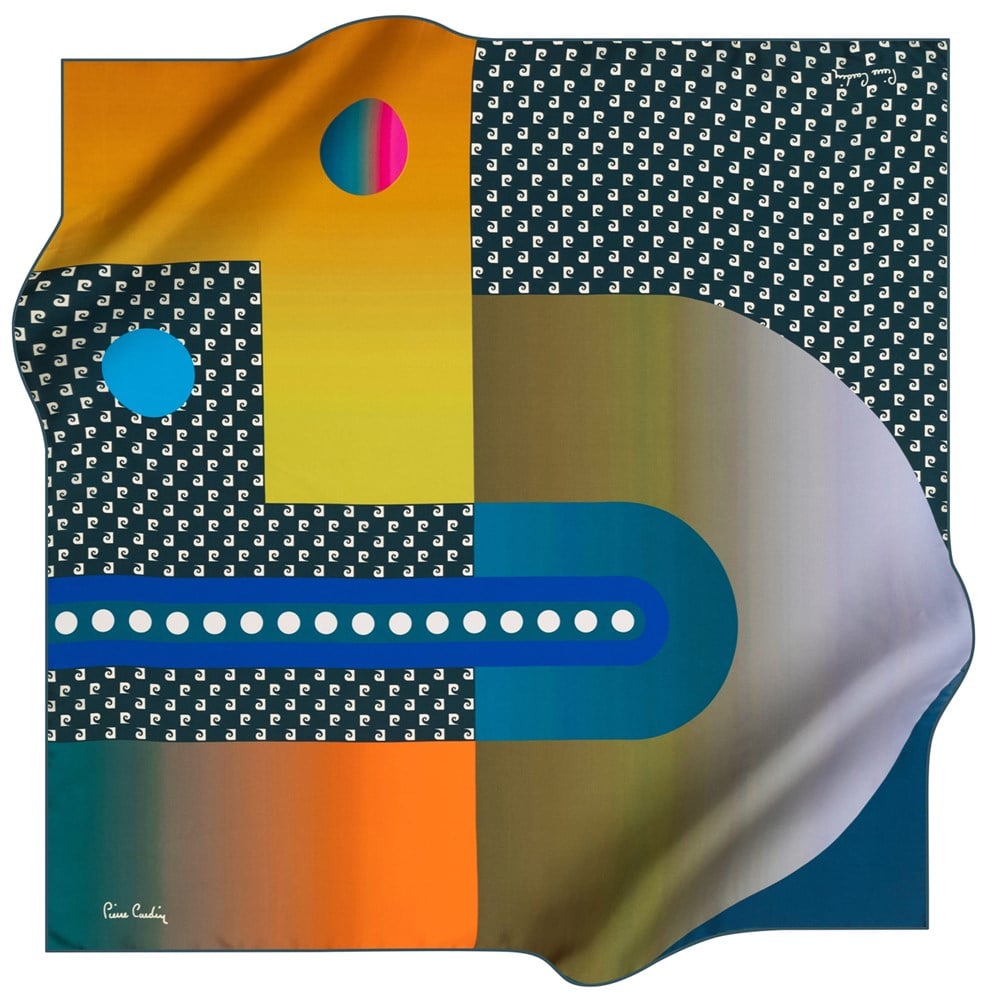 Pierre Cardin Silk Scarf - 2021 Spring-Summer - 8213438-953 - Twill