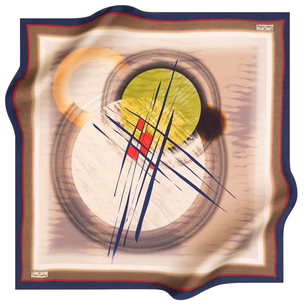 Pierre Cardin Silk Scarf - 2021 Spring-Summer - 8260438-923 - Twill