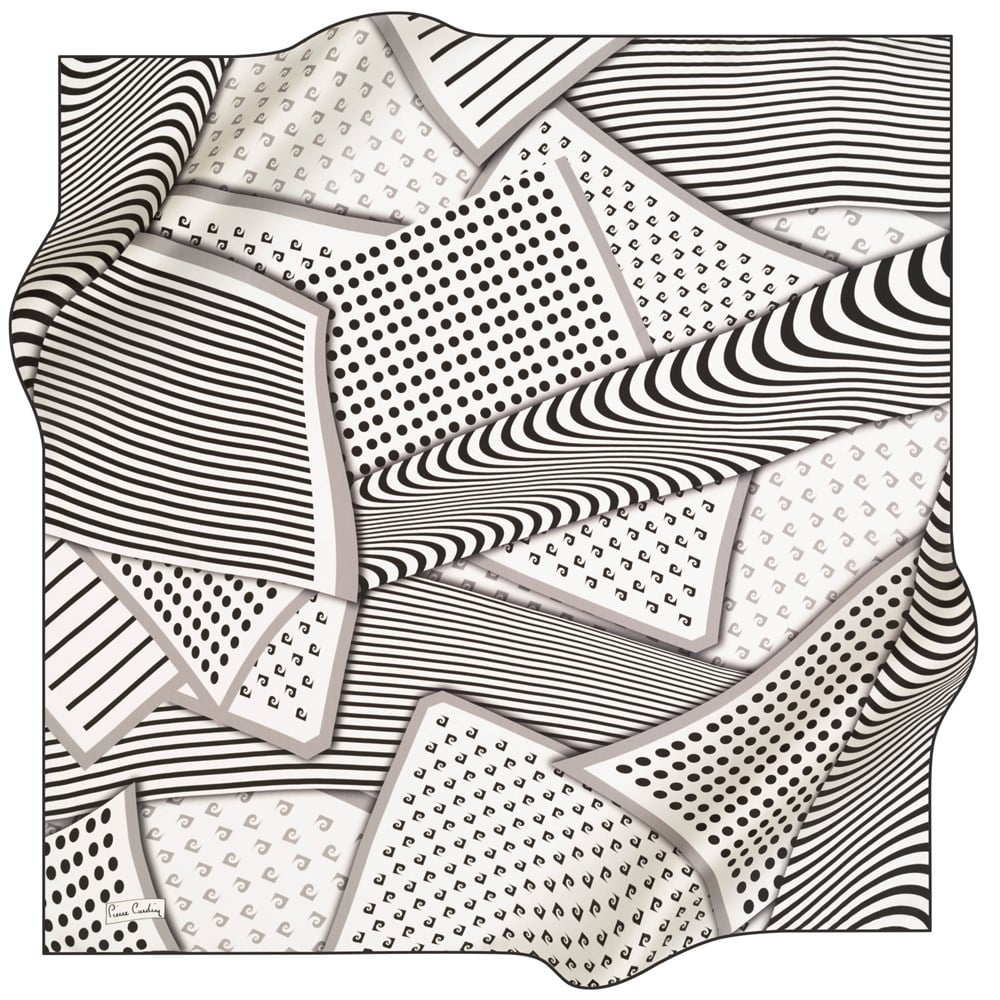 Pierre Cardin Silk Scarf - 2021 Spring-Summer - 8300438-916 - Twill