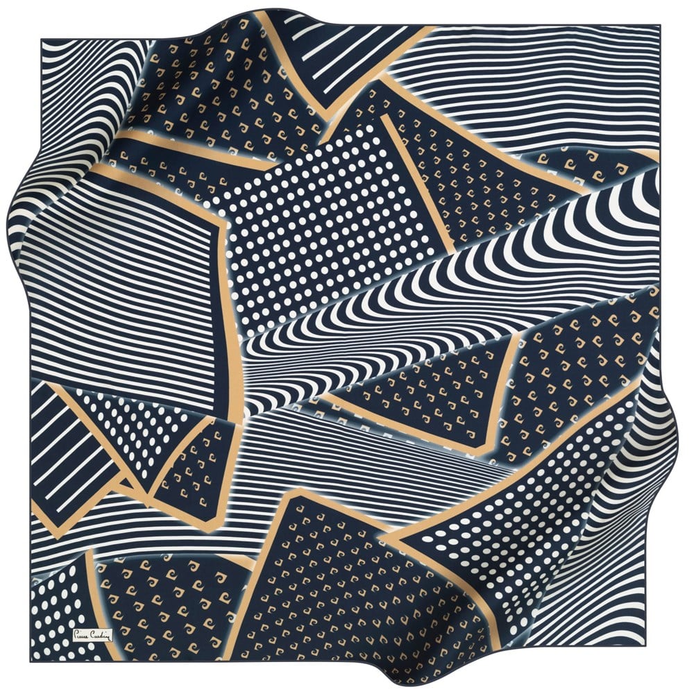 Pierre Cardin Silk Scarf - 2021 Spring-Summer - 8300438-922 - Twill