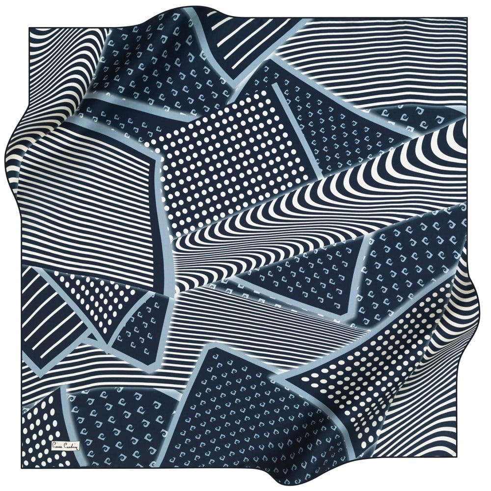 Pierre Cardin Silk Scarf - 2021 Spring-Summer - 8300438-921 - Twill