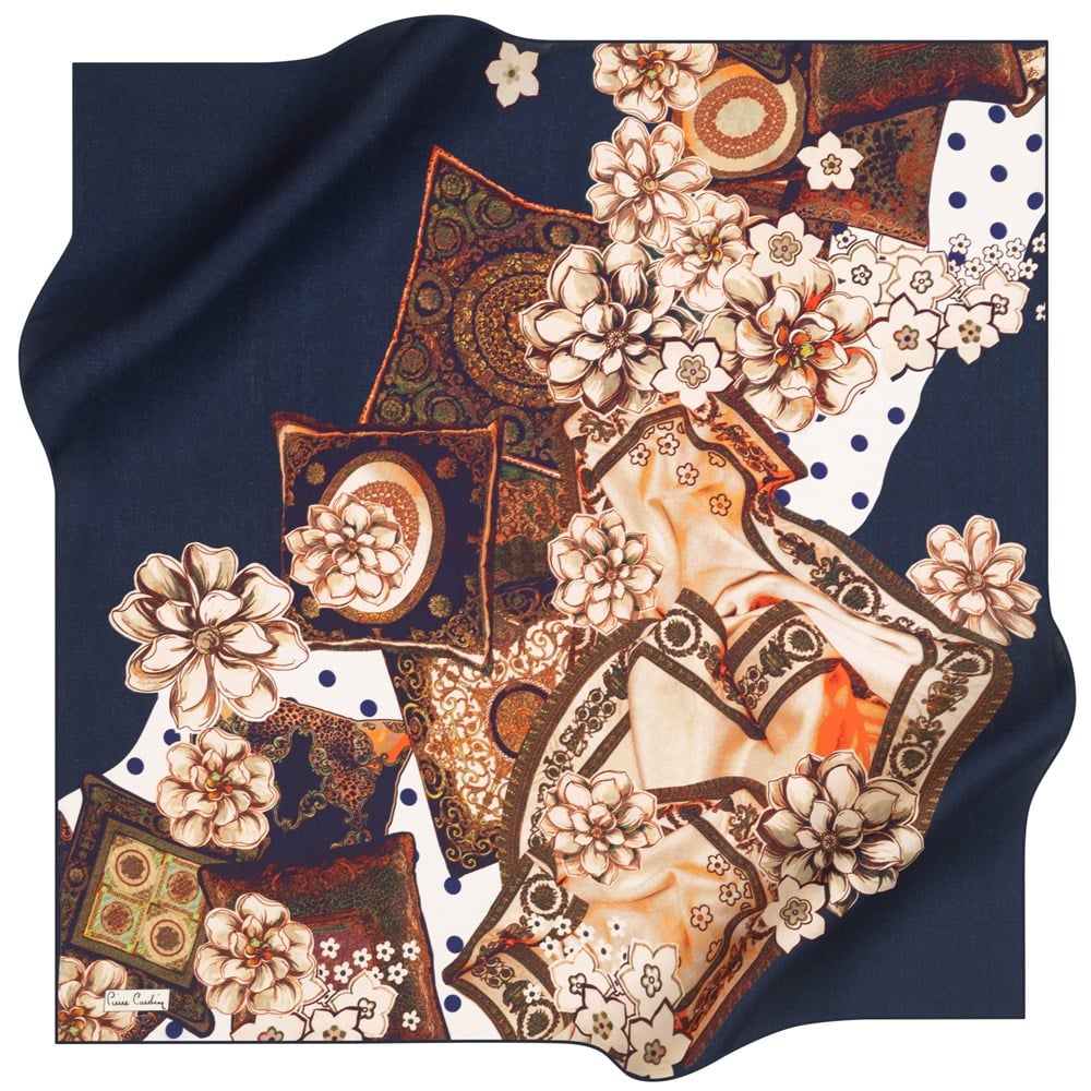 Pierre Cardin Silk Scarf - 2021 Spring-Summer - 8209230-322 - Satin