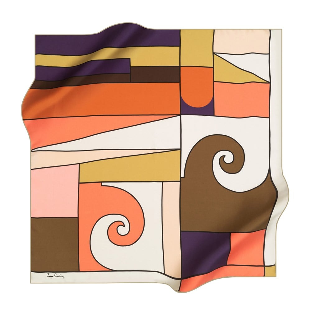 Pierre Cardin Silk Scarf - 2021 Spring-Summer - 8246230-351 - Satin
