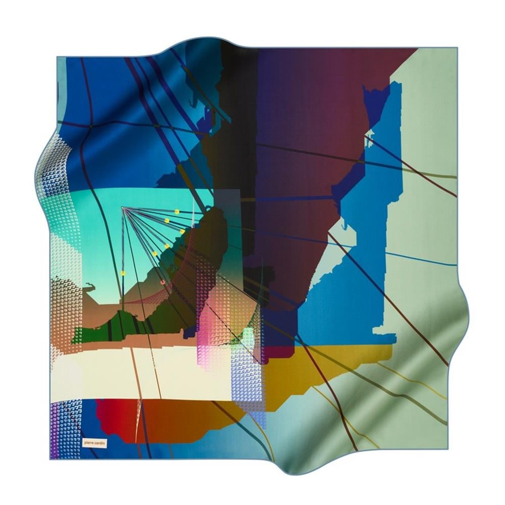 Pierre Cardin İpek Eşarp - 2023 İlkbahar-Yaz - 8180230-323 - Sura