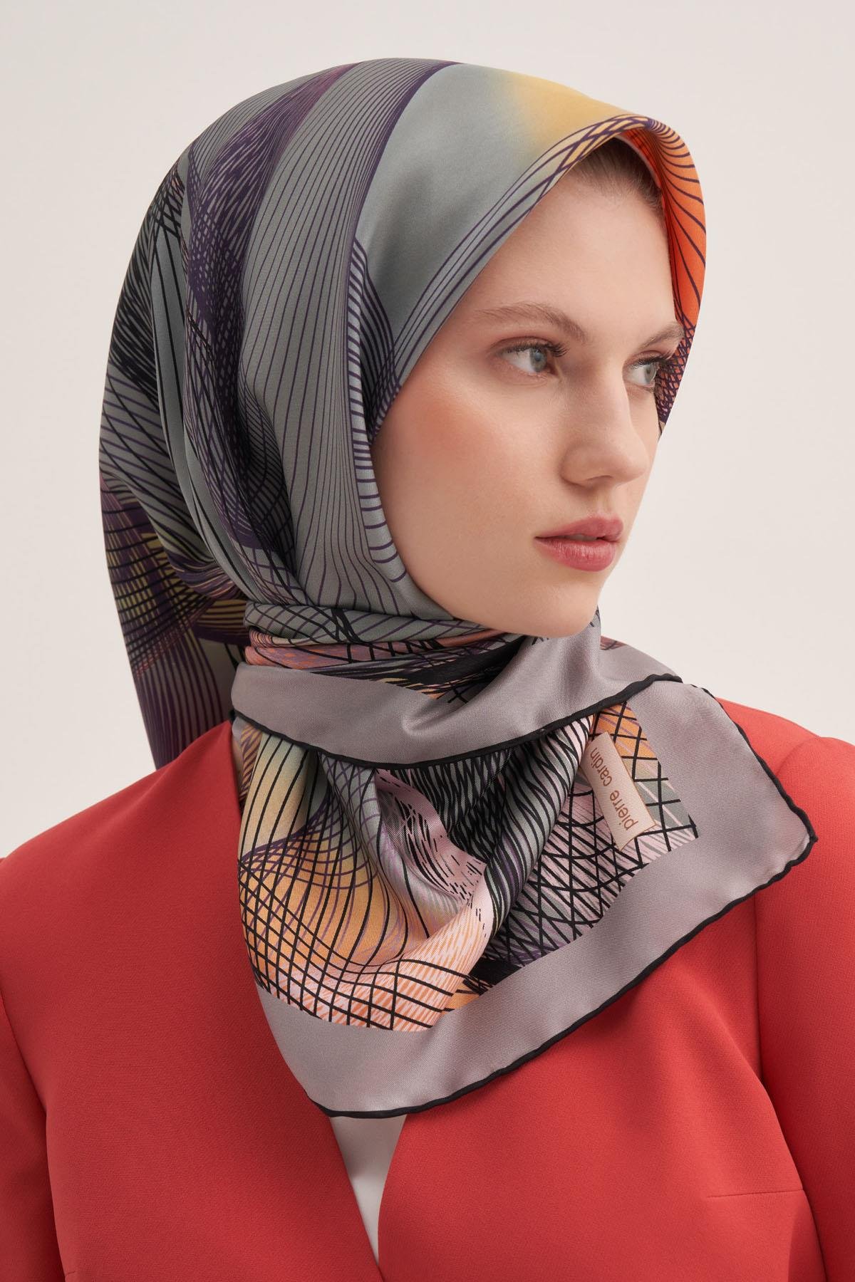 Pierre Cardin İpek Eşarp - 2025 İlkbahar-Yaz - 9027230-311 - Sura