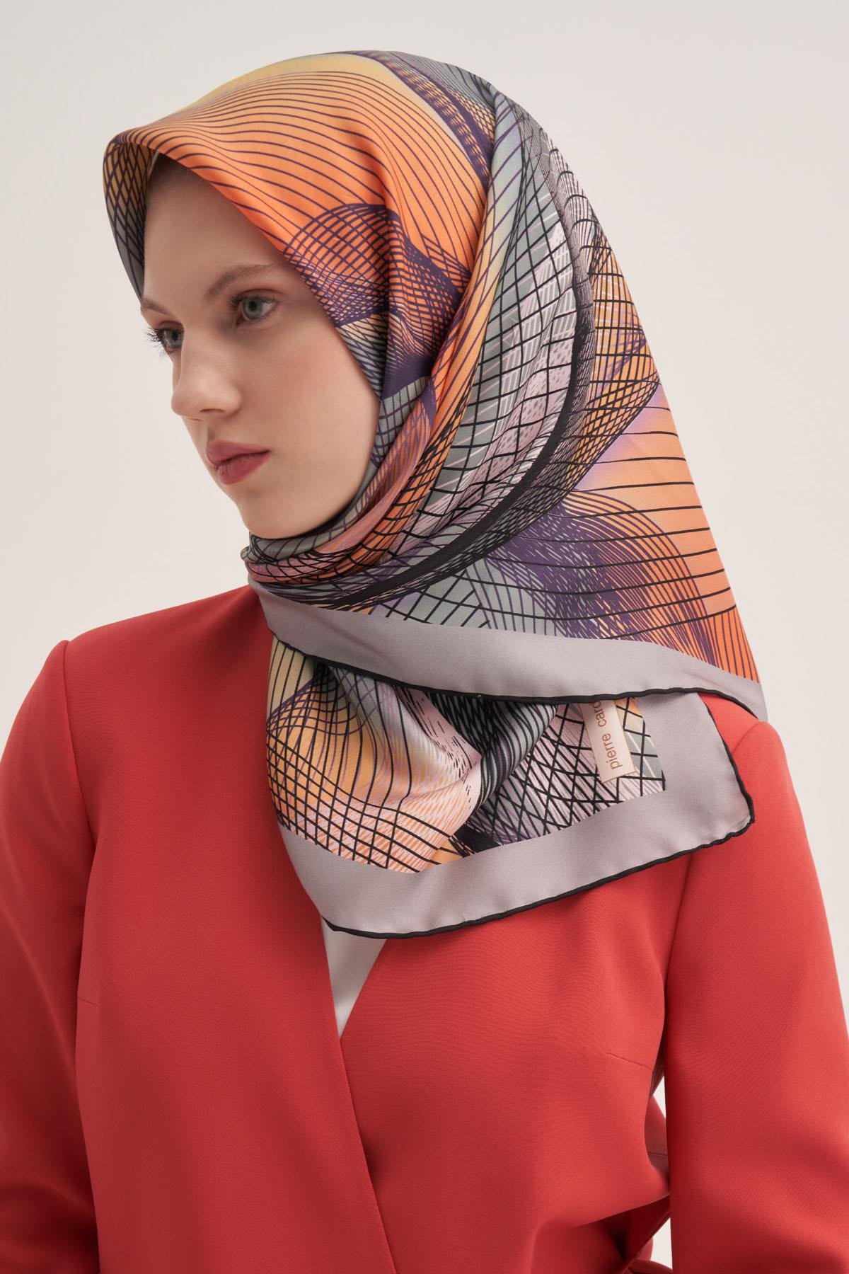 Pierre Cardin İpek Eşarp - 2025 İlkbahar-Yaz - 9027230-311 - Sura