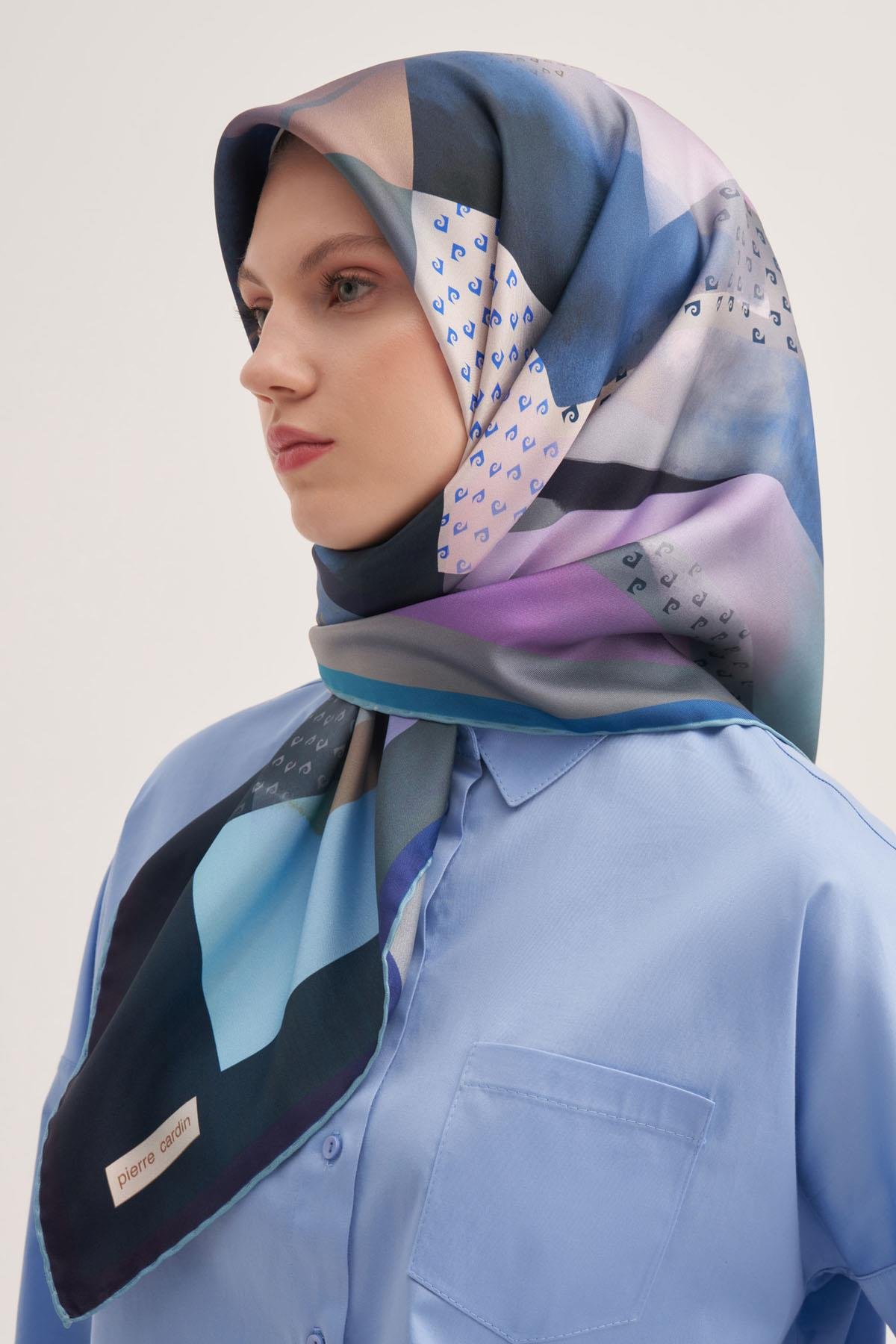 Pierre Cardin İpek Eşarp - 2025 İlkbahar-Yaz - 9047438-922 - Tivil