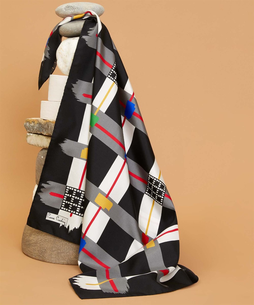Pierre Cardin İpek Eşarp - 6513438-911 - Tivil