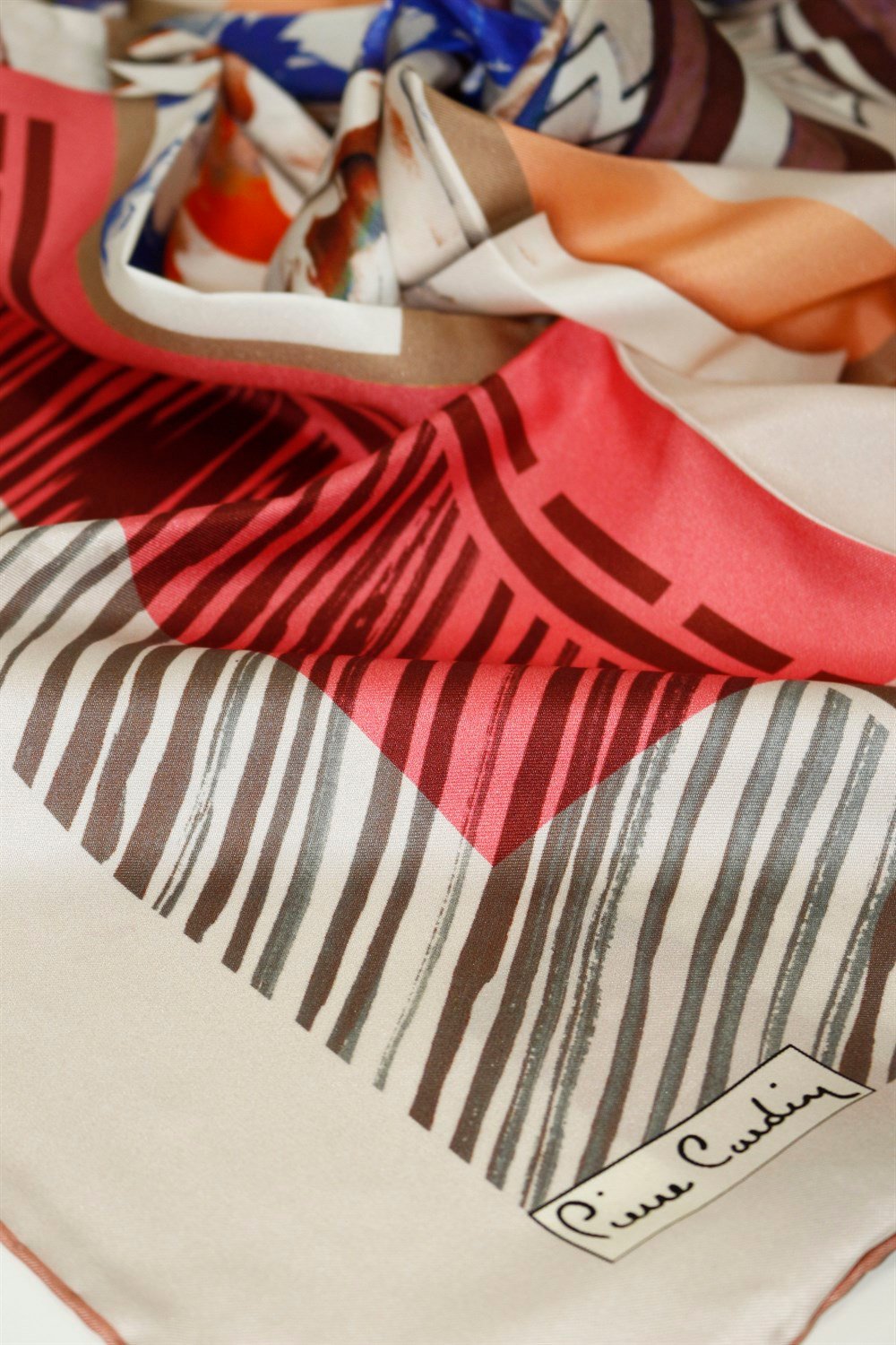 Pierre Cardin Silk Scarf - 8078438-961 - Twill