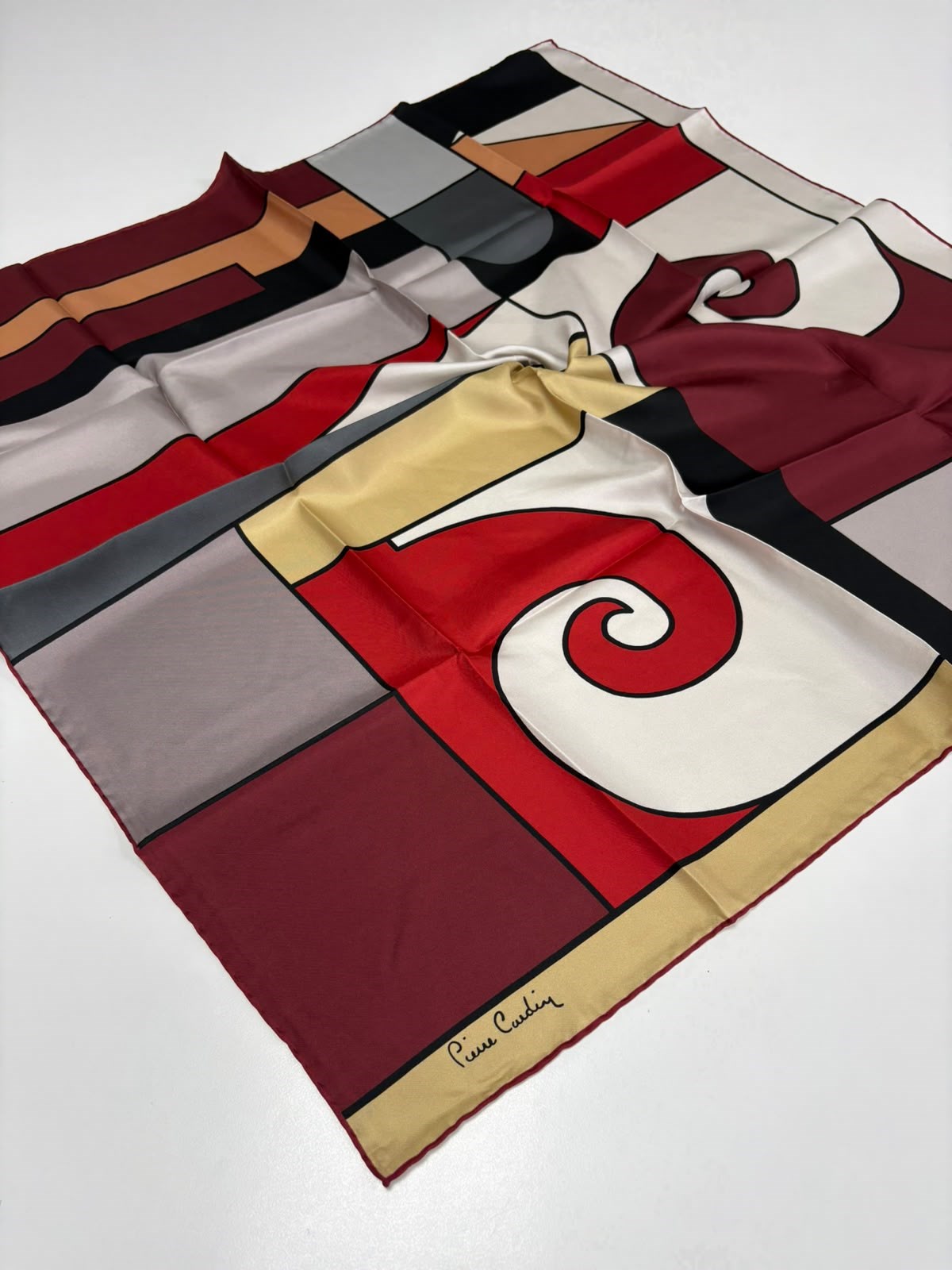Pierre Cardin Silk Scarf - 8246438-942 - Twill