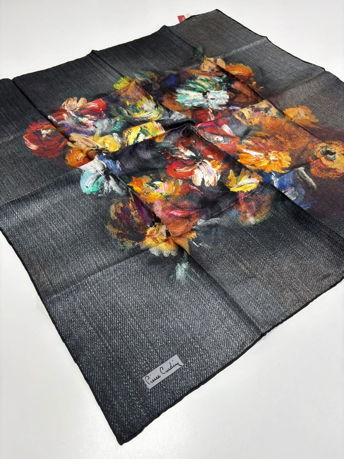 Pierre Cardin Silk Scarf - 8382438-911 - Twill