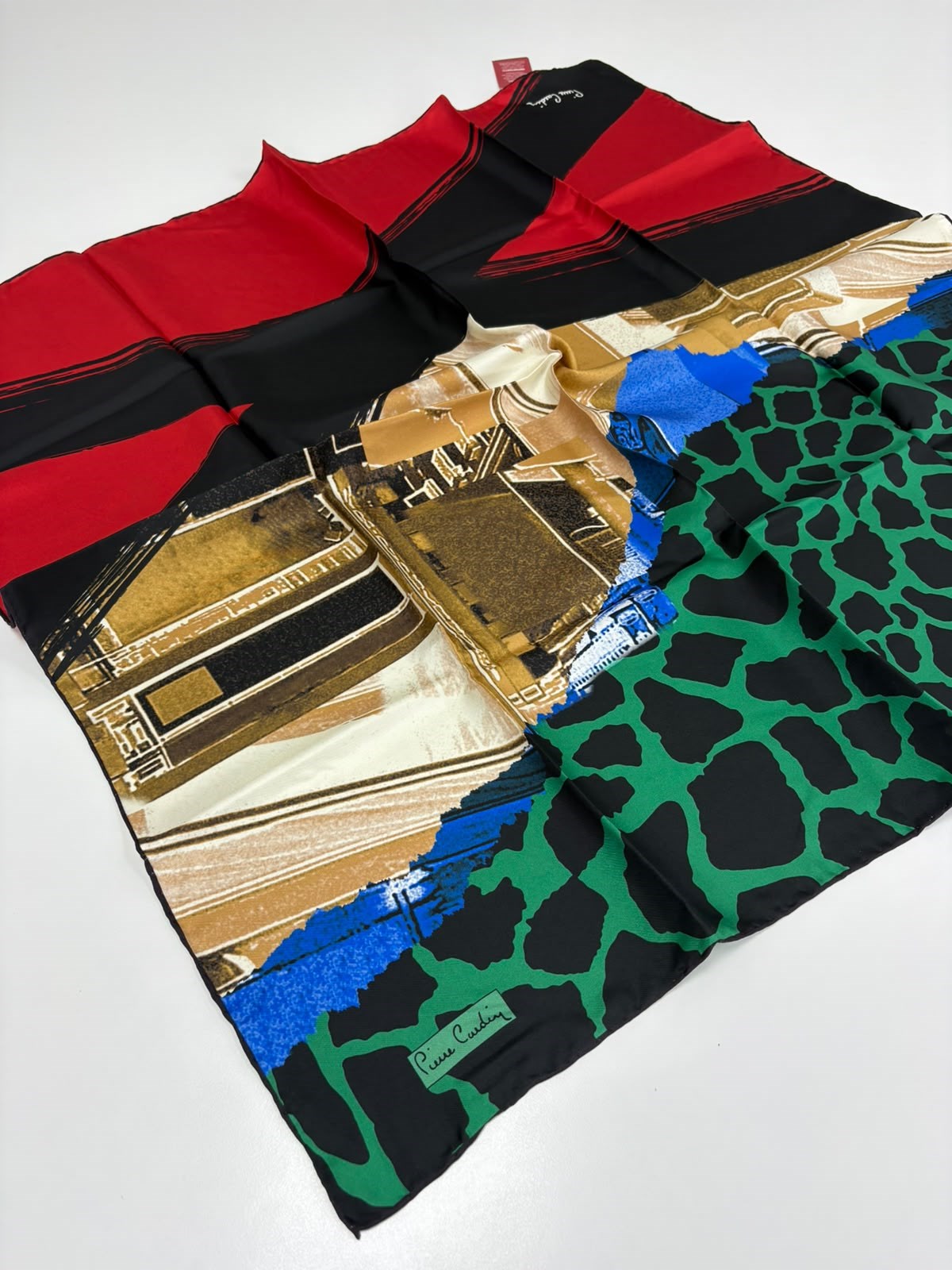 Pierre Cardin Silk Scarf - 8418438-913 - Twill