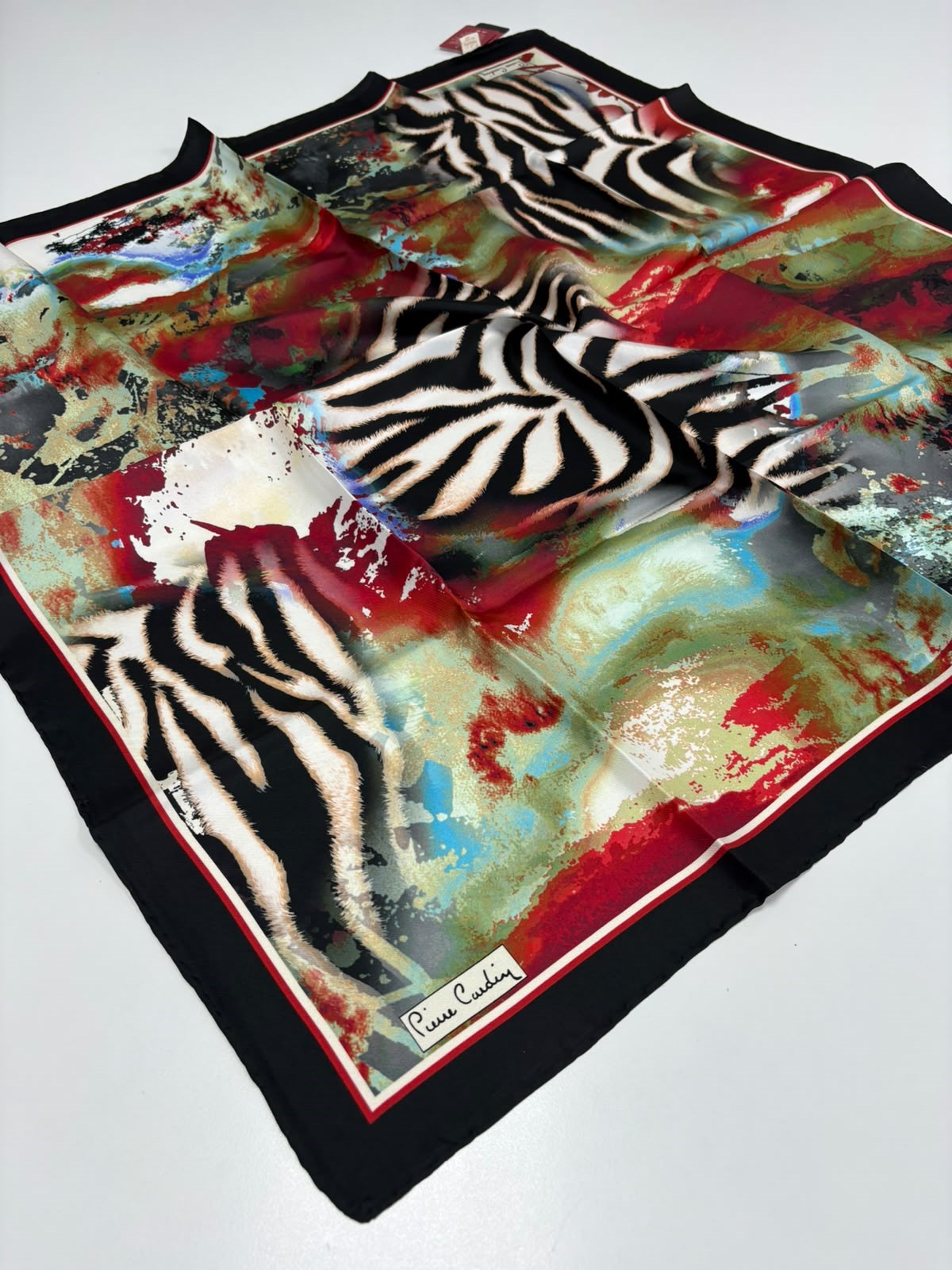 Pierre Cardin Silk Scarf - 8447438-911 - Twill
