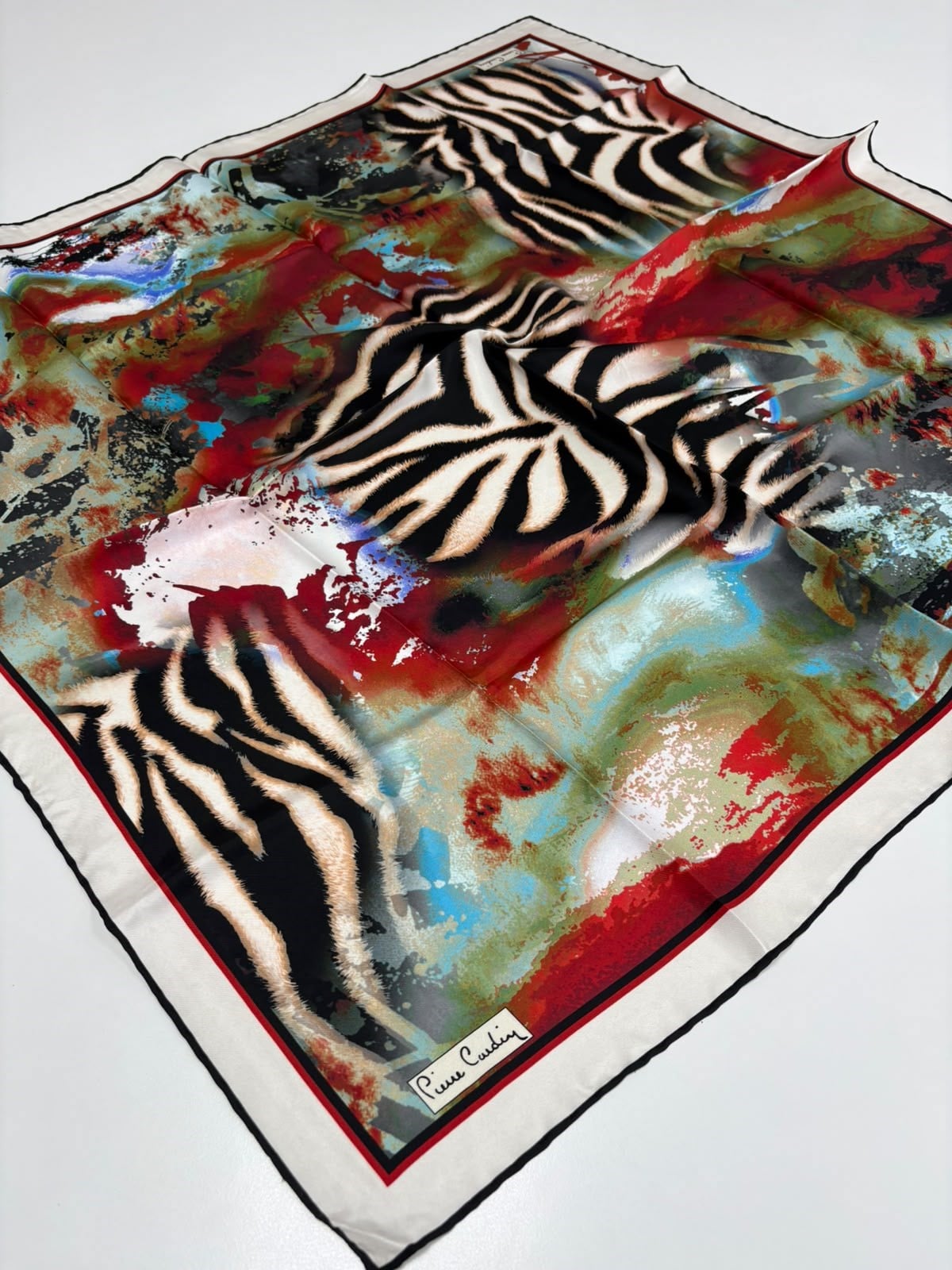 Pierre Cardin Silk Scarf - 8447438-916 - Twill