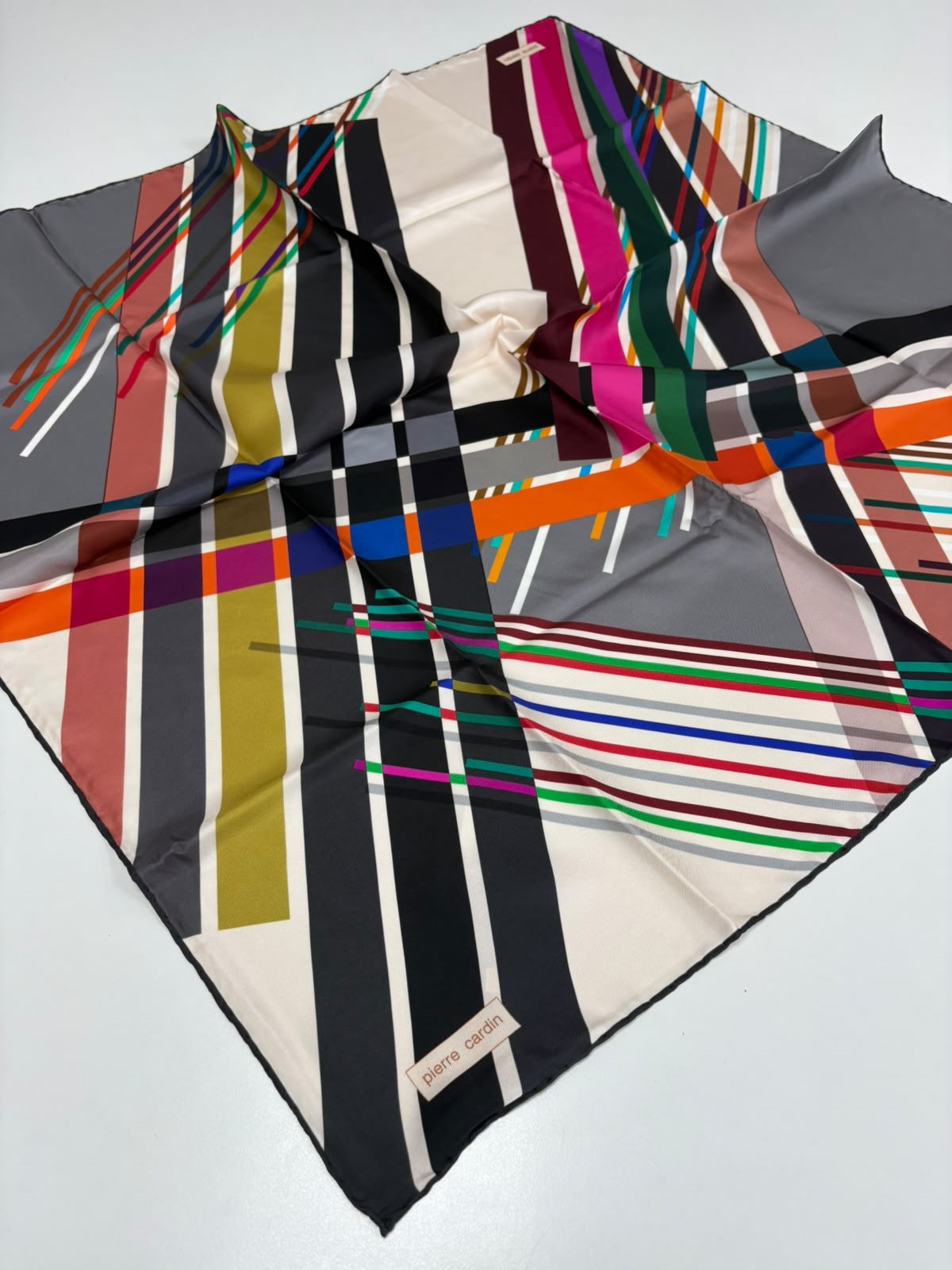 Pierre Cardin Silk Scarf - 8832438-971 - Twill Scarf