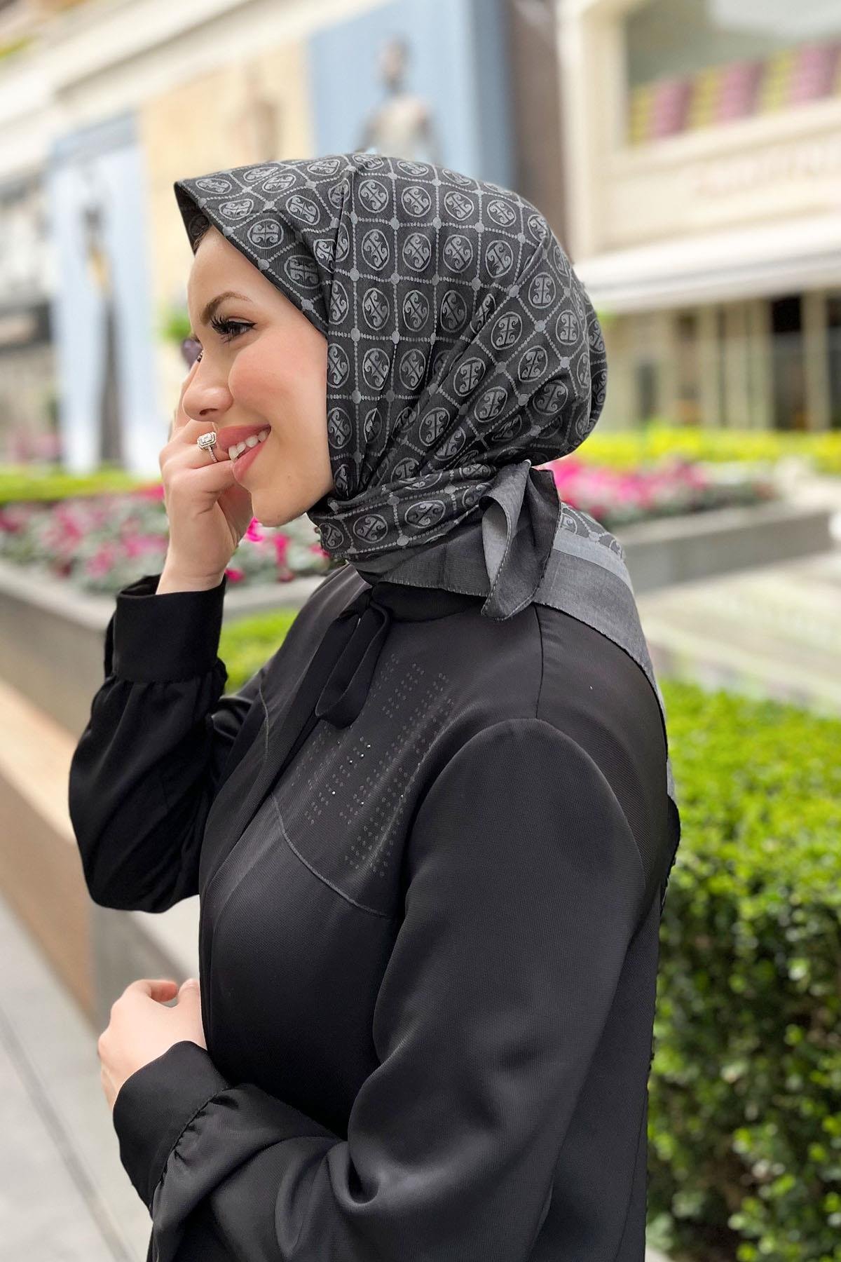 Pierre Cardin Koton Eşarp - 1030400-913 - Füme