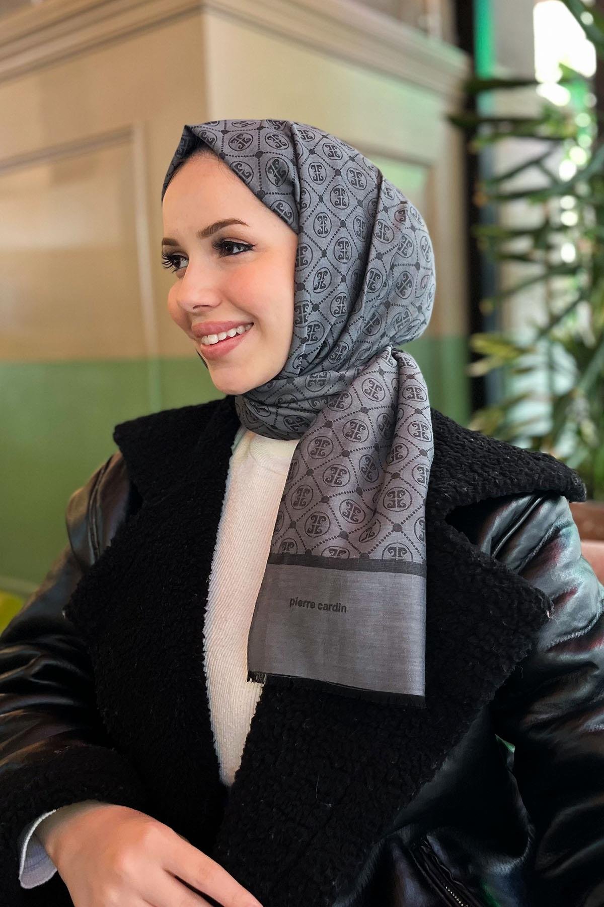 Pierre Cardin Şal - 1030300-913 - Füme