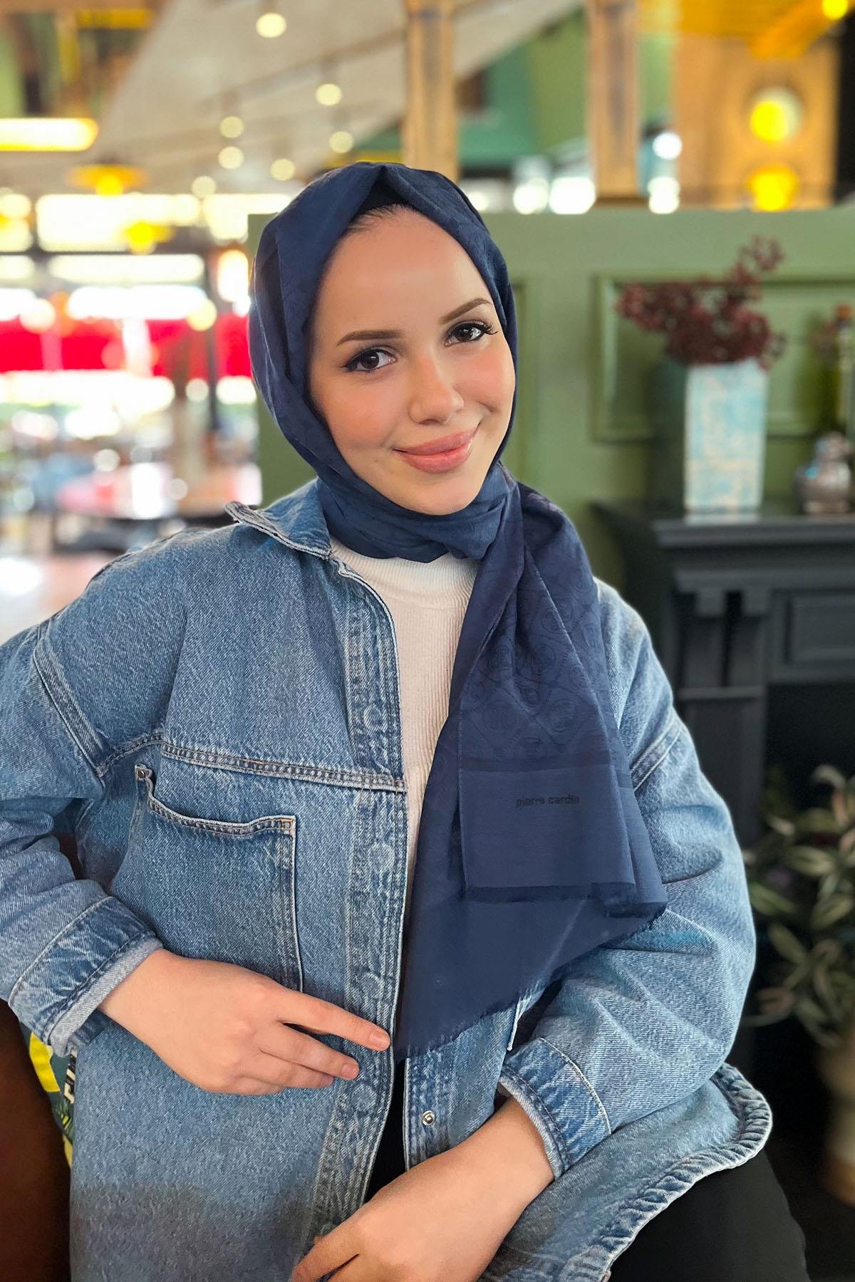 Pierre Cardin Şal - 1030300-921 - Lacivert