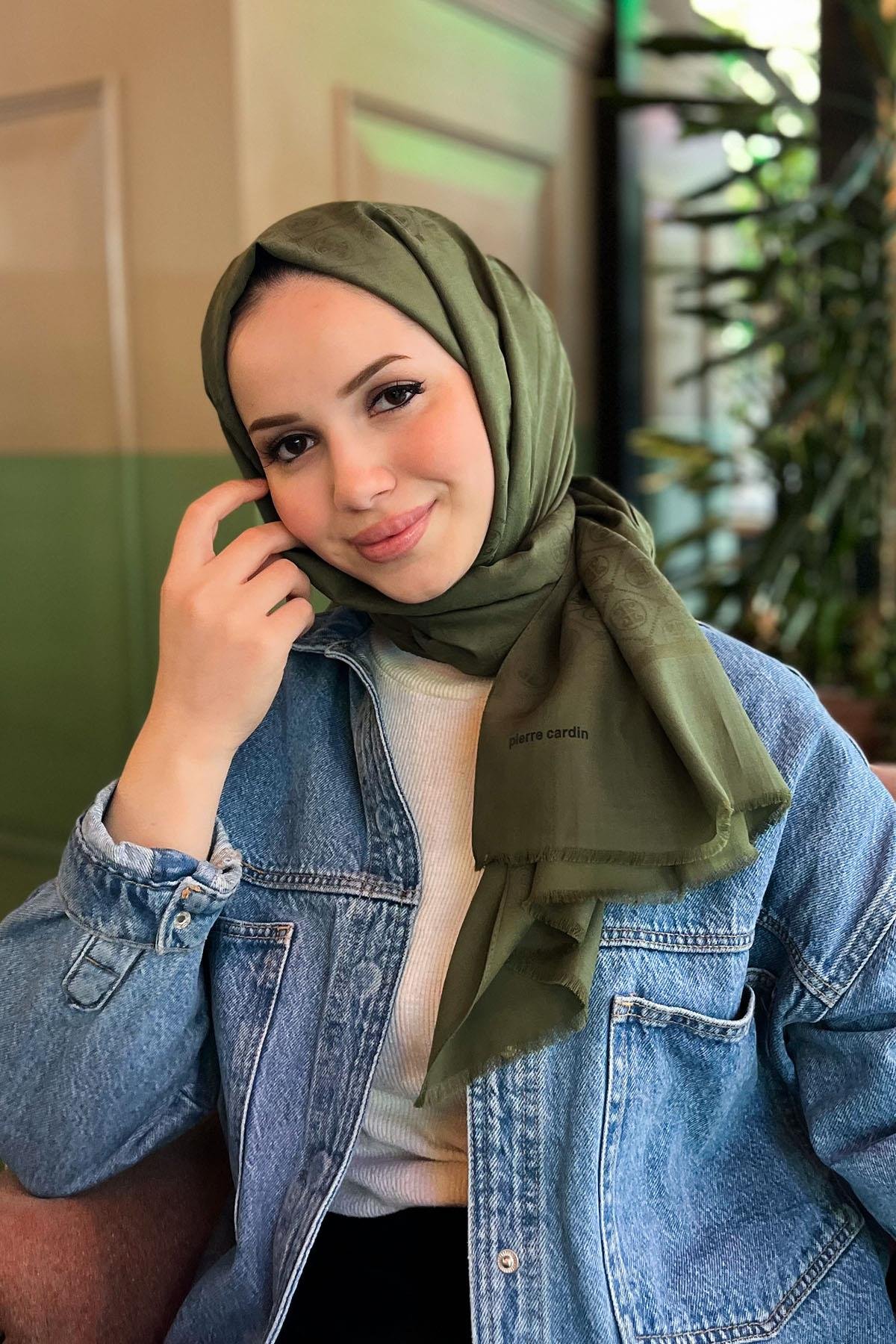 Pierre Cardin Şal - 1030300-951 - Haki