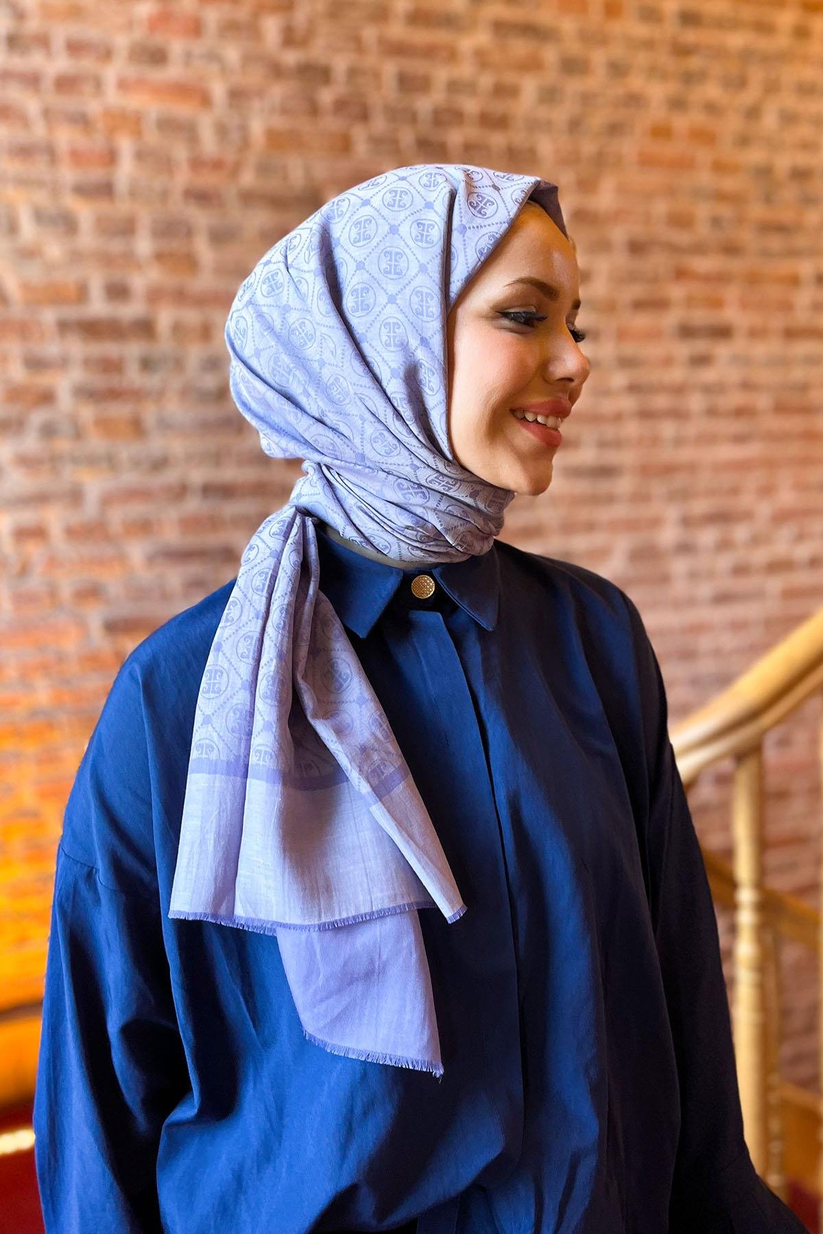 Pierre Cardin Şal - 1030300-992 - Mor