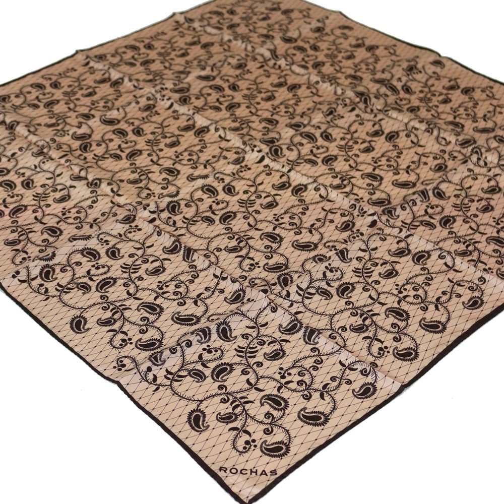 Rochas İtalyan İpek Eşarp - ROC1011-332 - Tivil