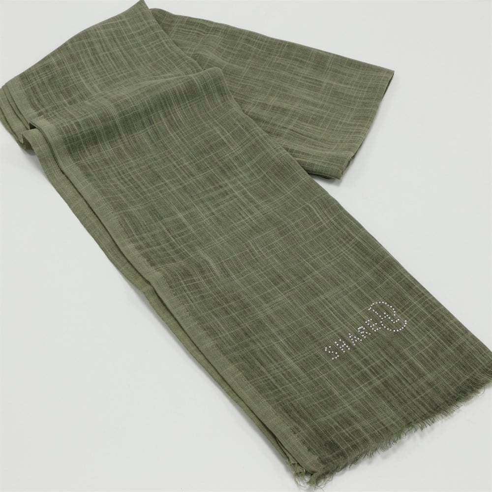 Share Keten Şal - 09 Yeşil