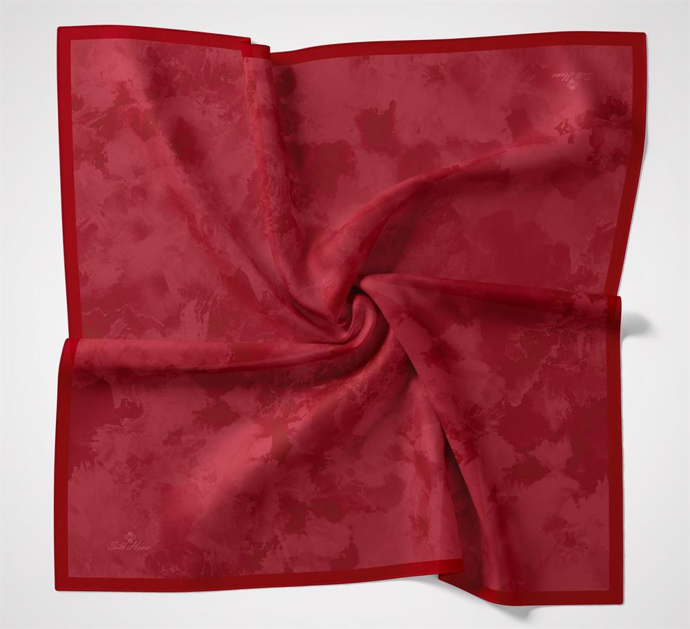 Silk Home Shiny Eşarp - 75002-02 - Vişne