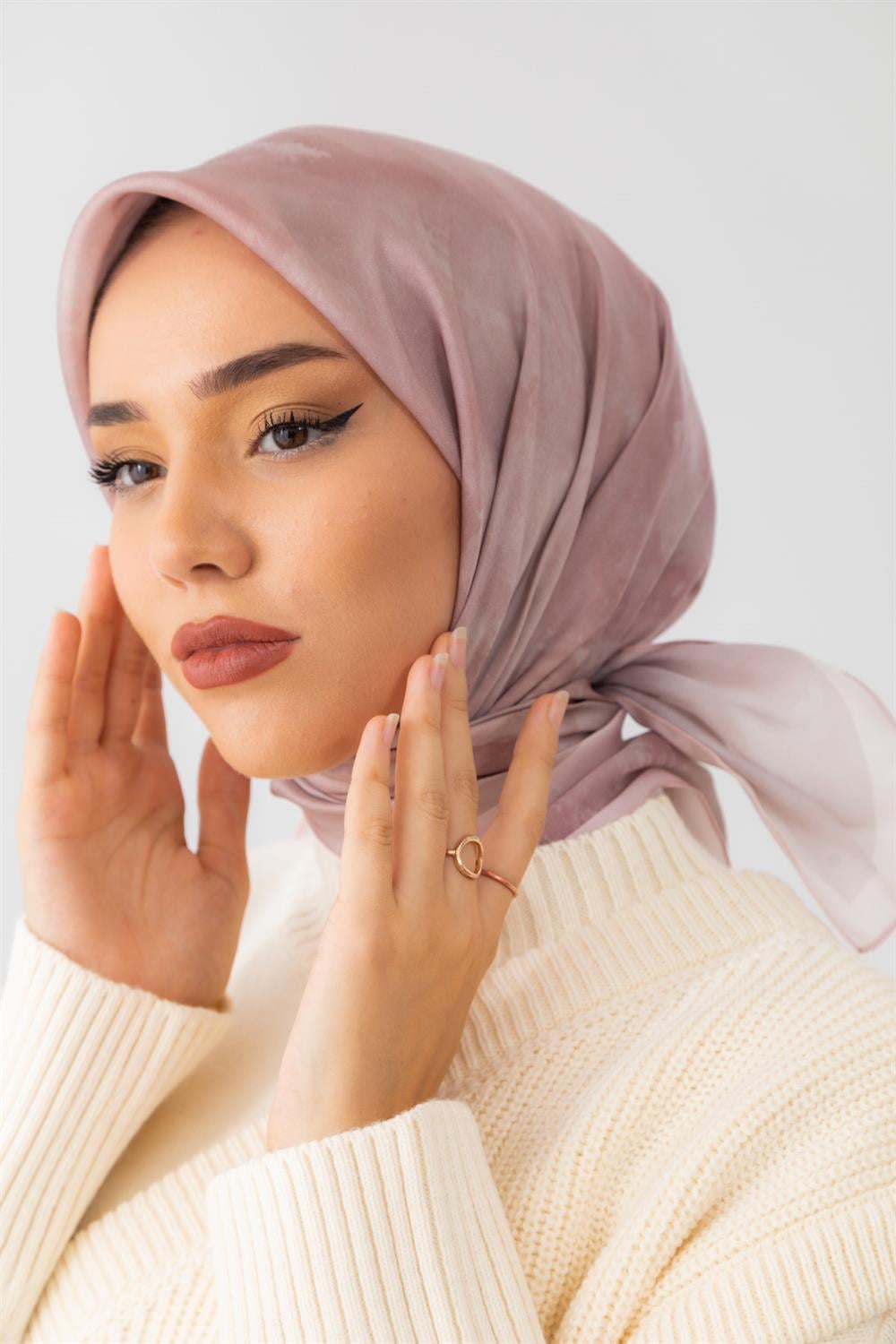 Silk Home Shiny Eşarp - 75002-08 - Açık Pembe
